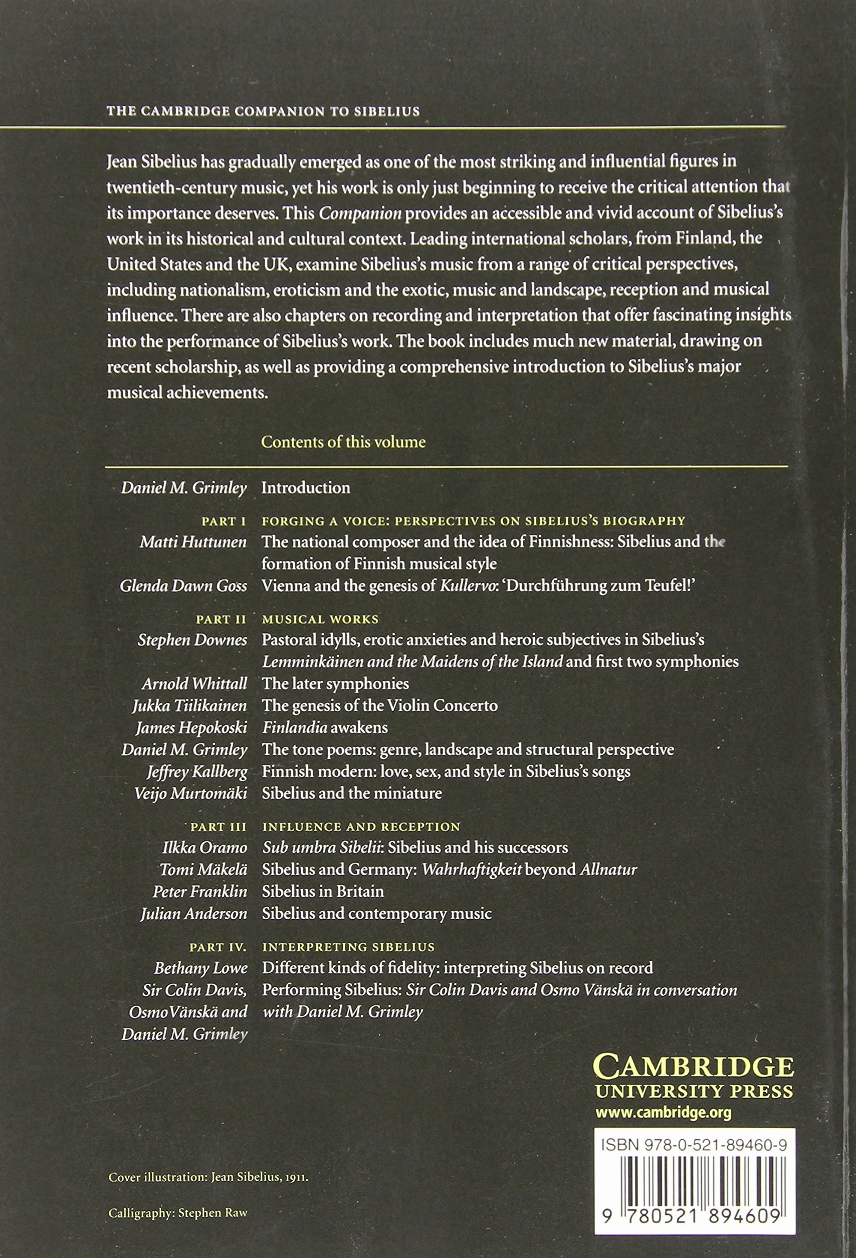 The Cambridge Companion to Sibelius