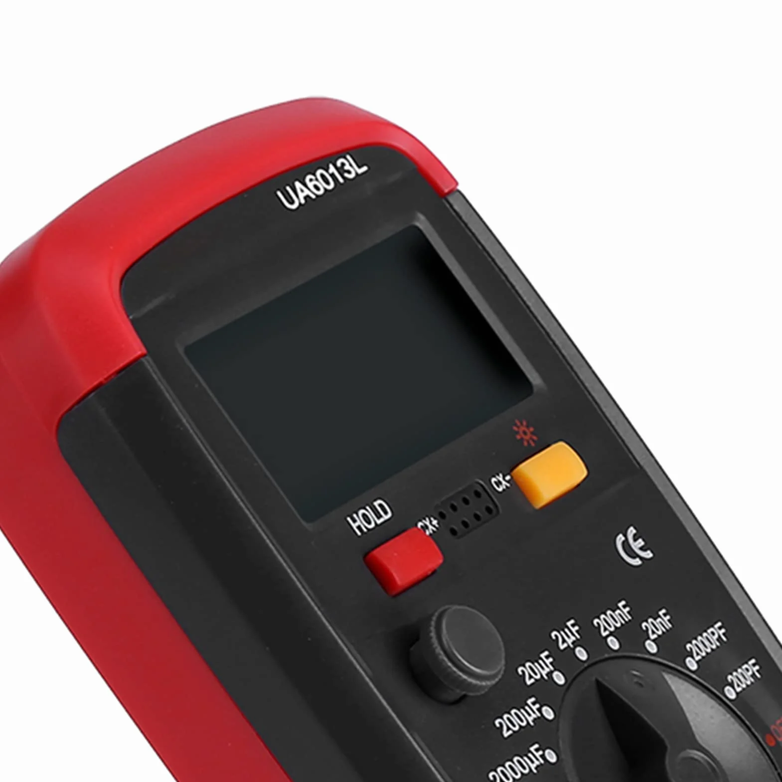 Tester Kondensatora Uyigao Metercapacitance Miernik Cyfrowy Miernik Pojemności 6013L LCD Narzędzie do Testowania Wyświetlania