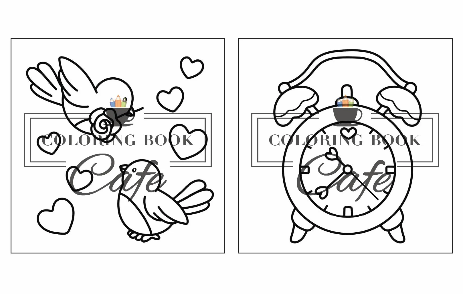 Cozy Love: Cute and Cozy Coloring Book for Adults & Teens with Easy and Bold Hygge-Inspired Designs