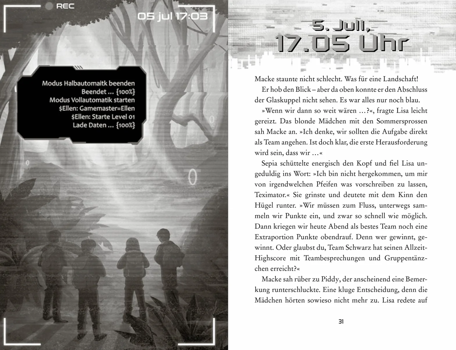 The Game - Das Spiel erwacht.: Packendes Gaming-Abenteuer für Kinder ab 10 Jahren. Actionreiche Survival-Story mit Illustrationen & Antolin-Quiz: 1