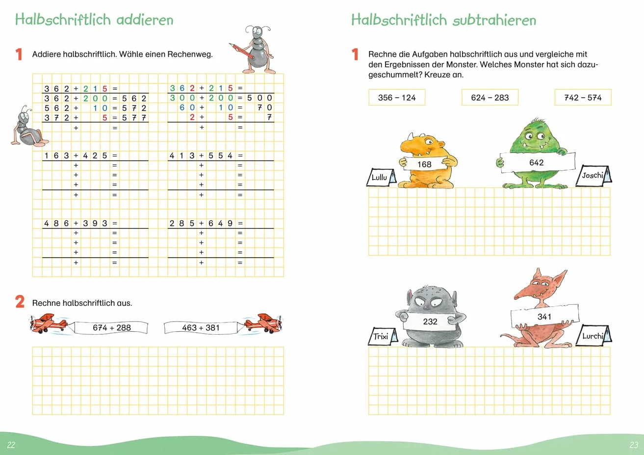 Fit für Mathe 3. Klasse Mein Übungsheft Rechnen bis 1000 Grundrechenarten Sachaufgaben Geometrie