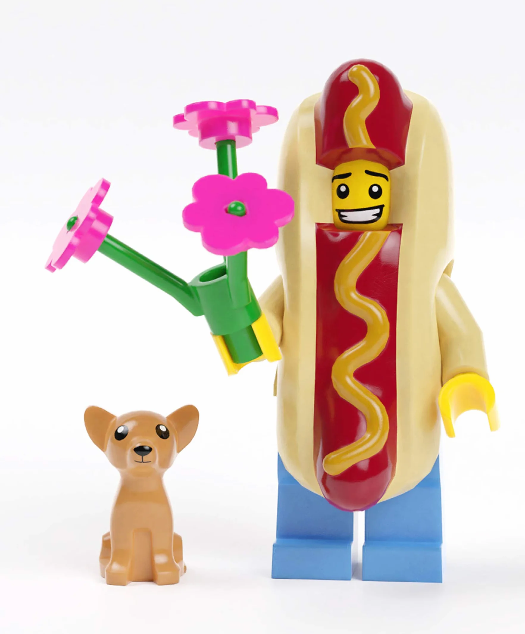 LEGO Minifigure Notes: 20 Notecards and Envelopes