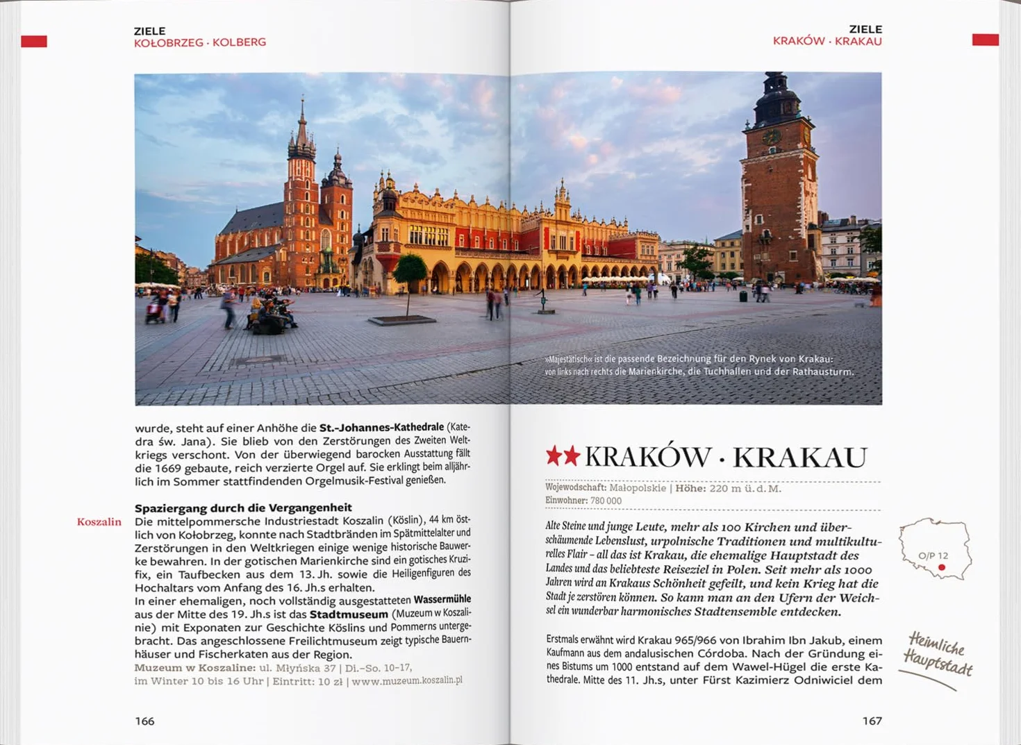 Baedeker Reiseführer Polen mit praktischer Karte EASY ZIP