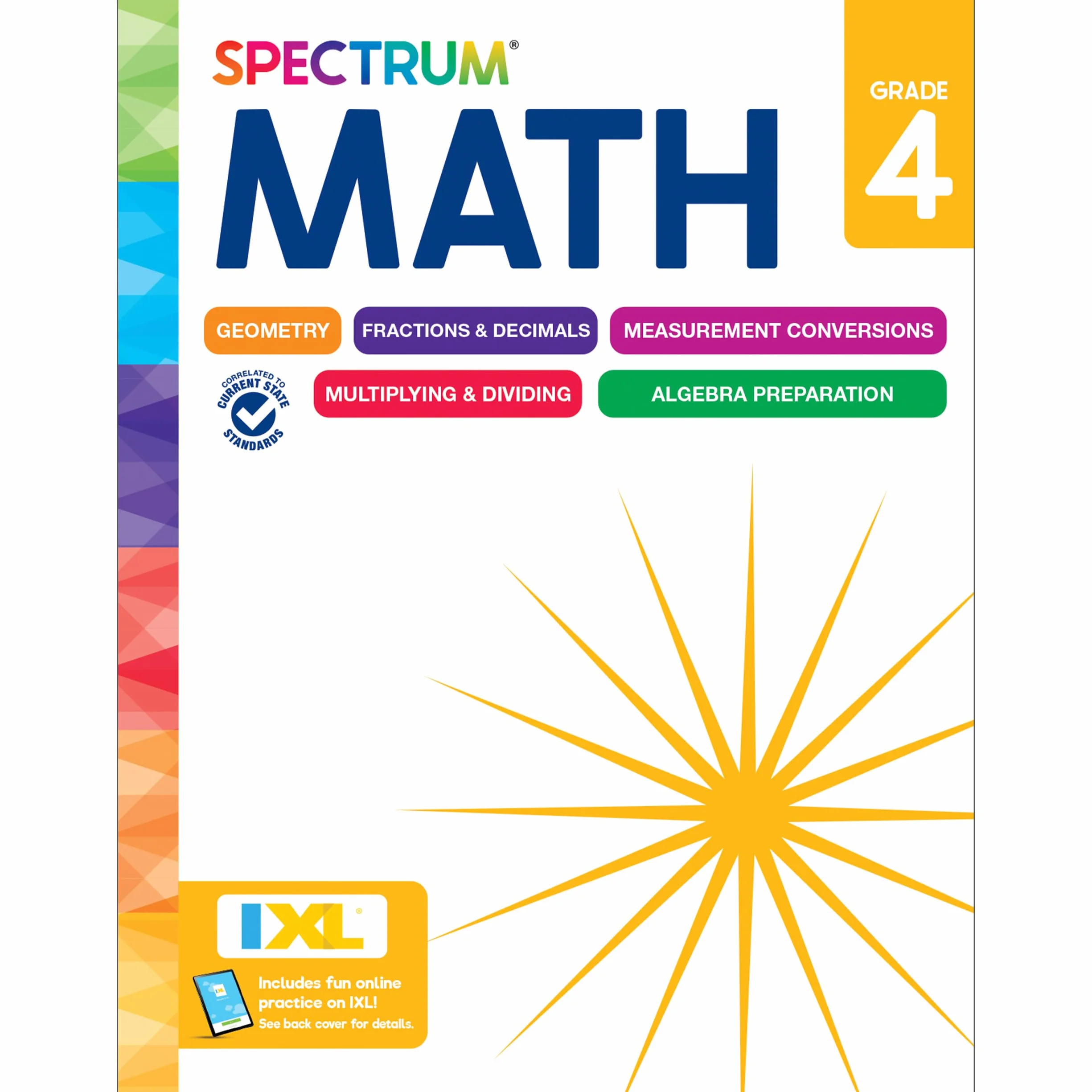 Spectrum Math Workbook Grade 4