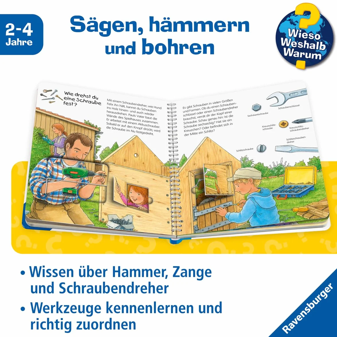 Wieso? Weshalb? Warum? junior, Band 40: Unser Werkzeug
