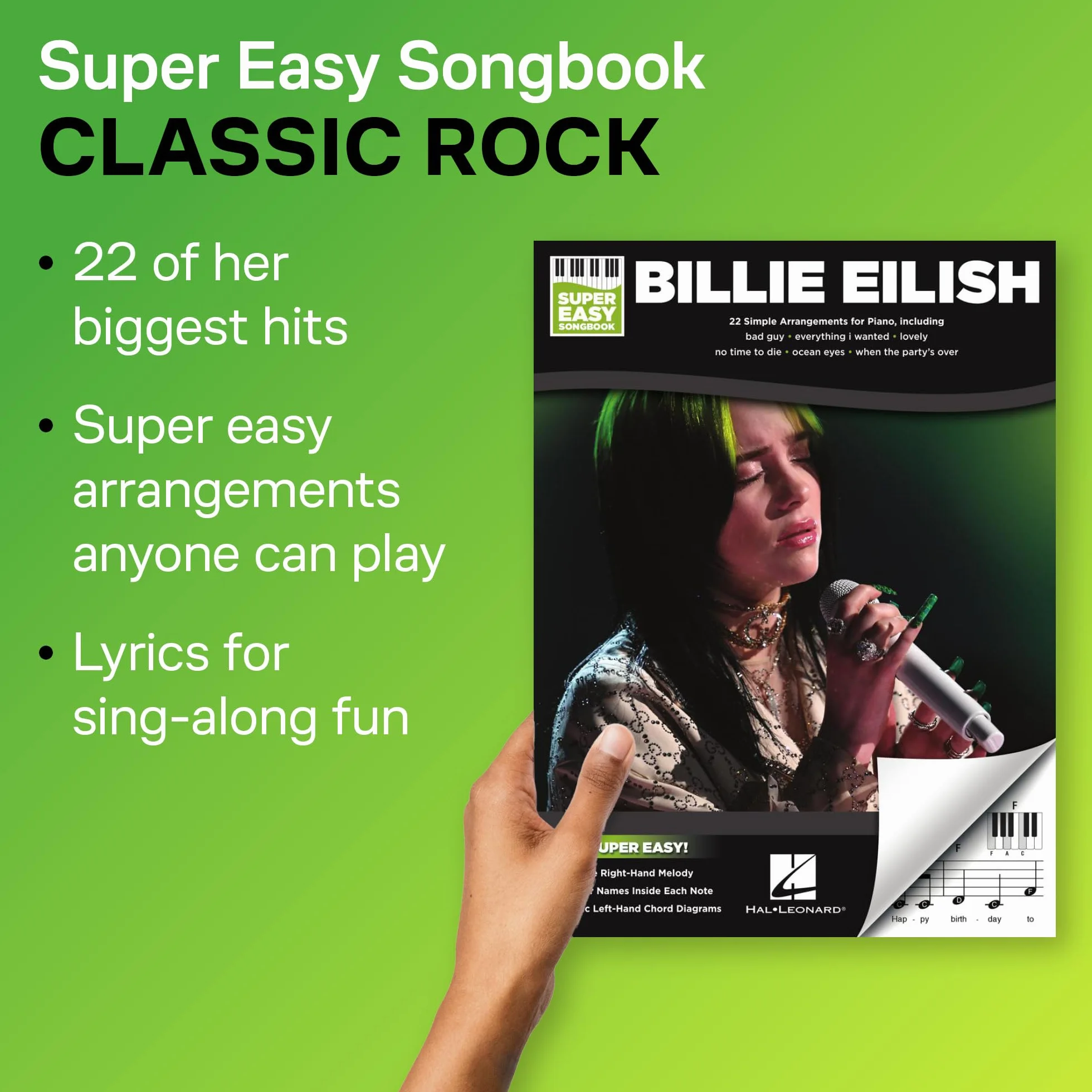 Billie Eilish Super Easy Songbook