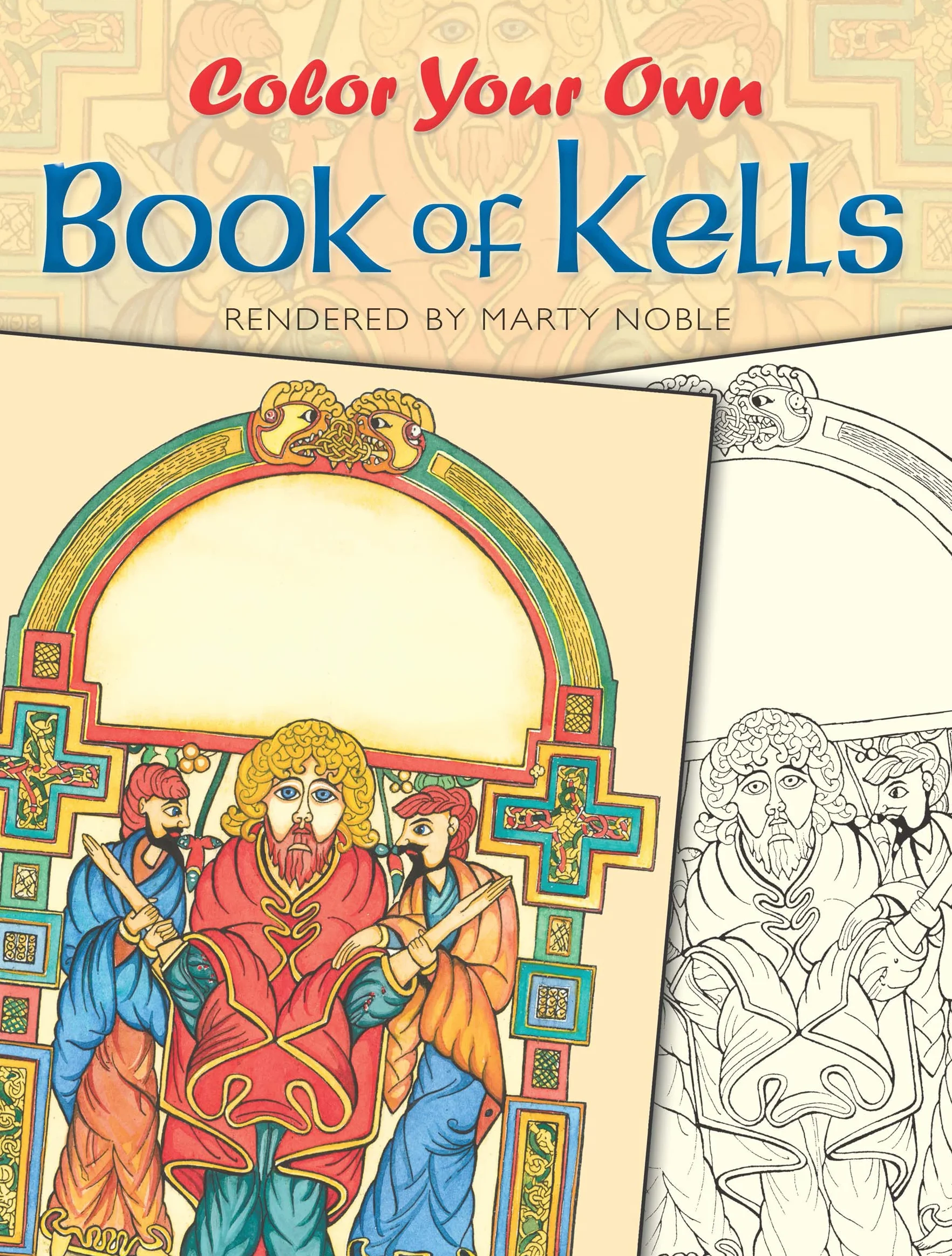 Book of Kells Coloring Book