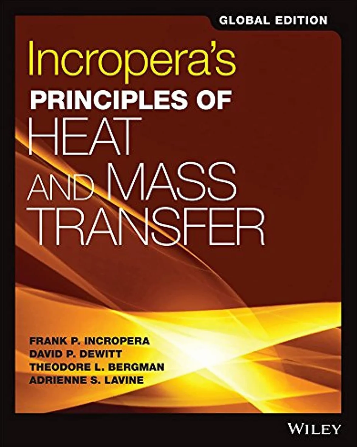 Incropera's Principles of Heat and Mass Transfer, Global Edition