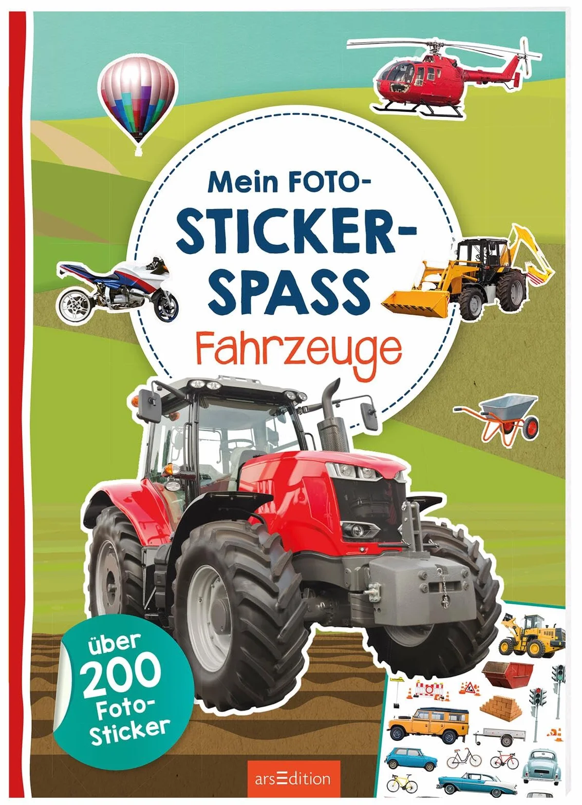 Mein Foto-Stickerspaß - Fahrzeuge: Über 200 Foto-Sticker