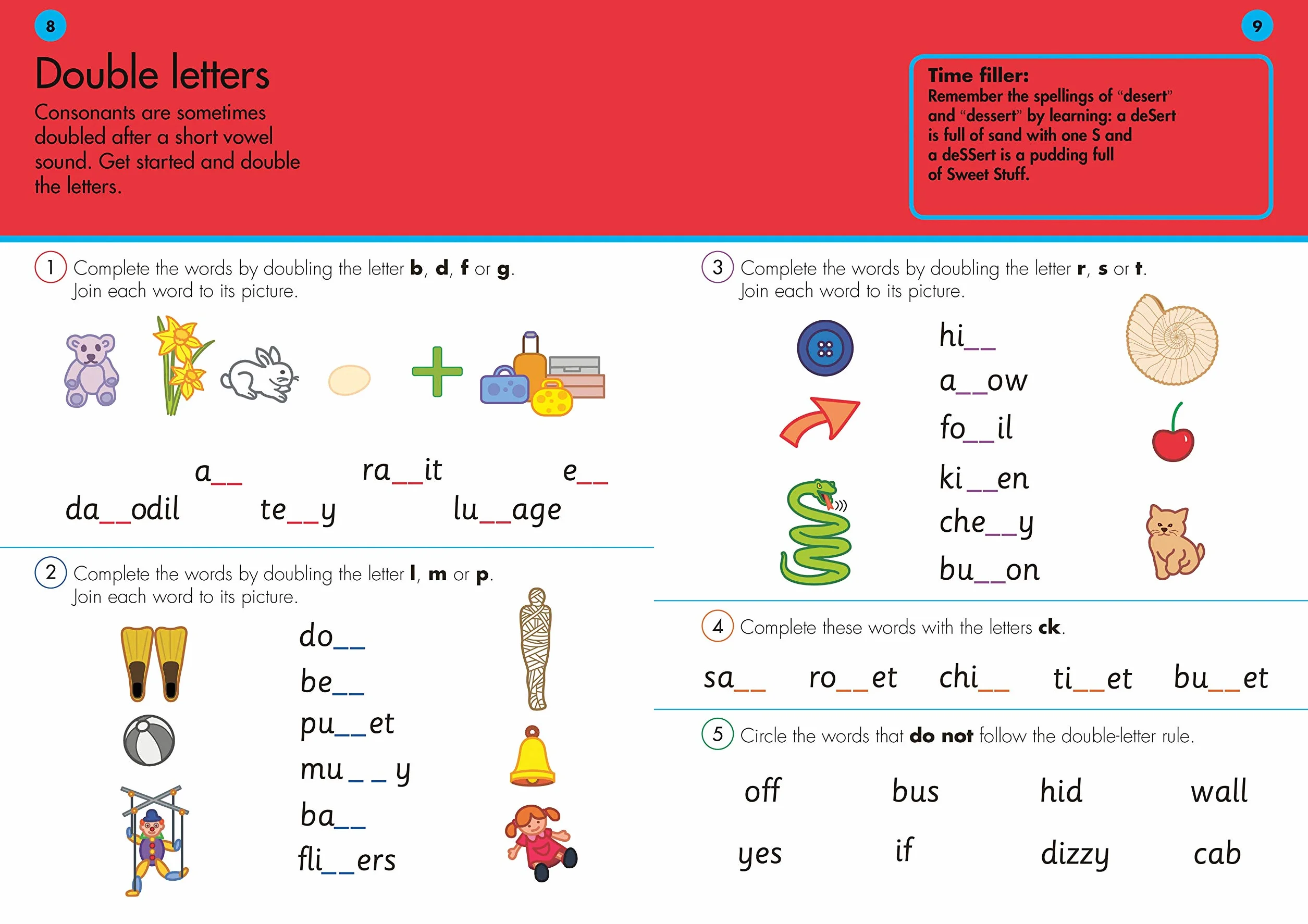 10 Minutes A Day Spelling, Ages 5-7 (Key Stage 1): Supports National Curriculum, Develops Strong English Skills