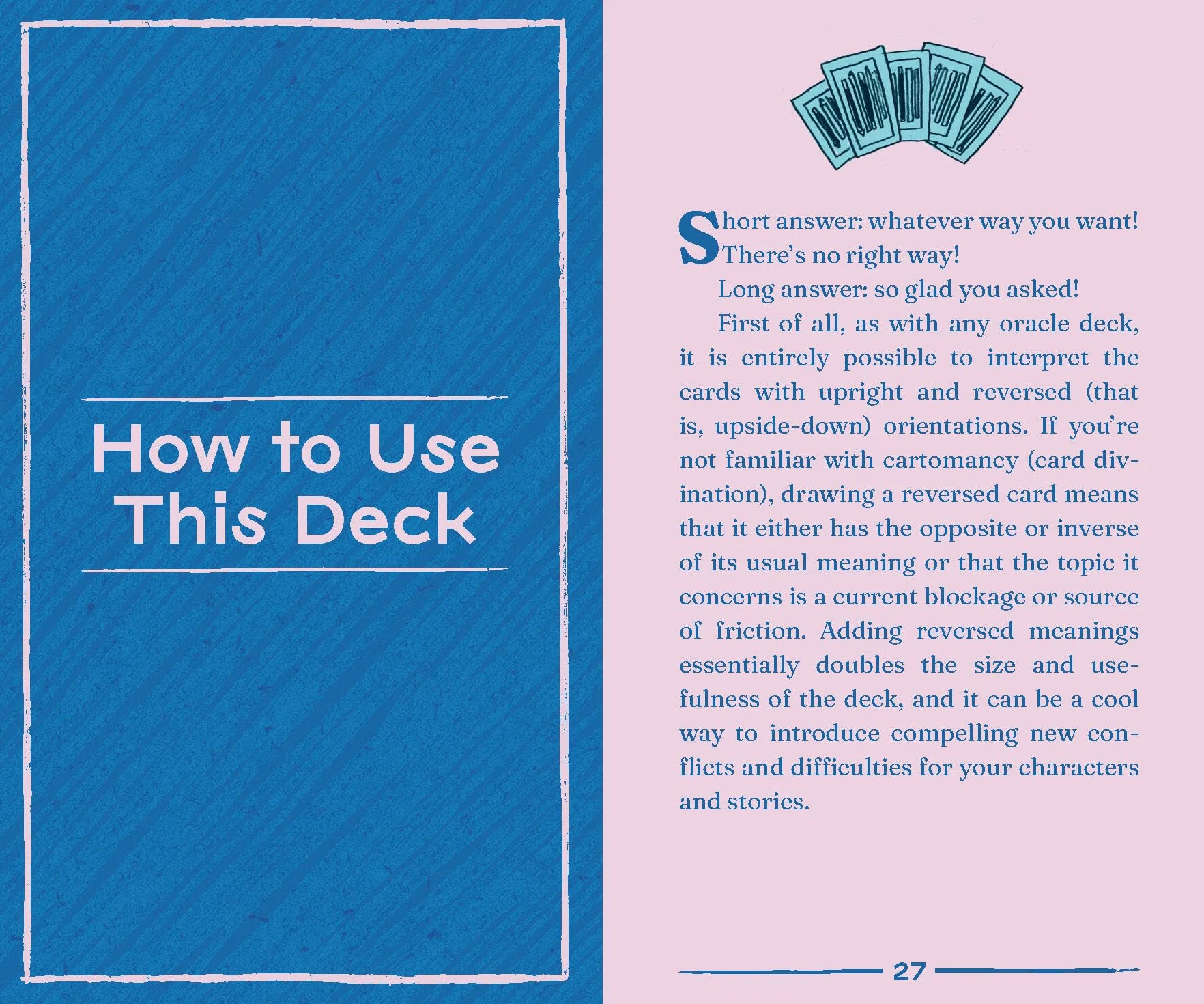 The Writer's Oracle Deck & Guidebook: 50 Cards to Inspire Writing