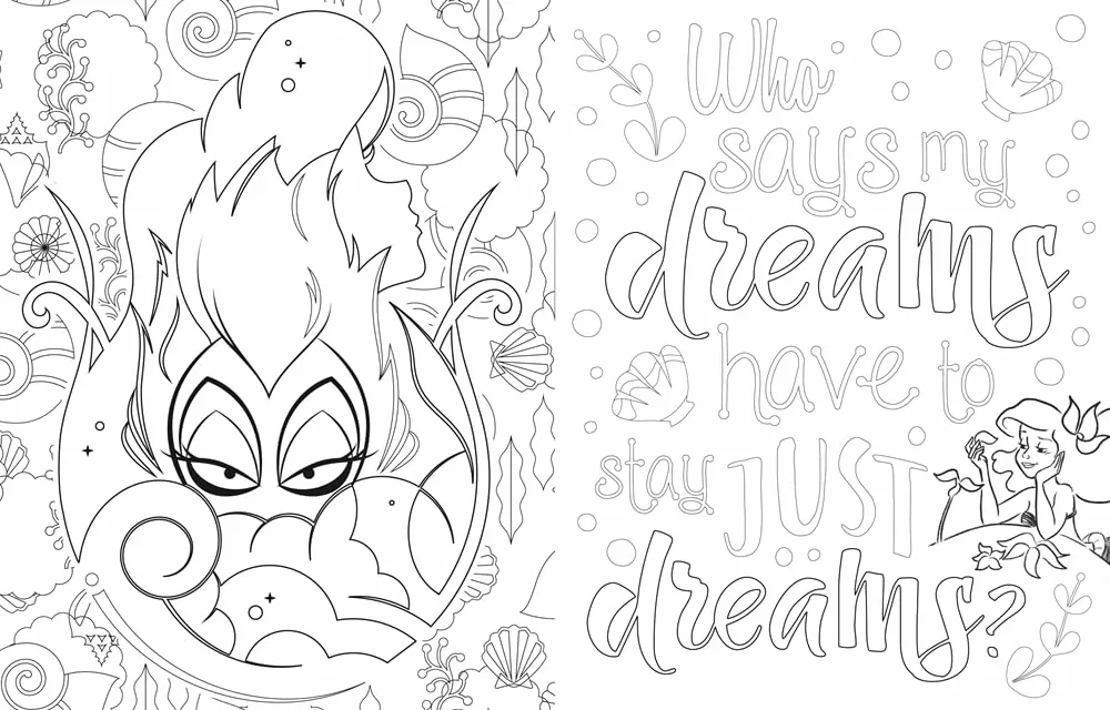 Disney Quotes to Live Your Life By Colouring Book: Inspirational Sayings & Words of Wisdom