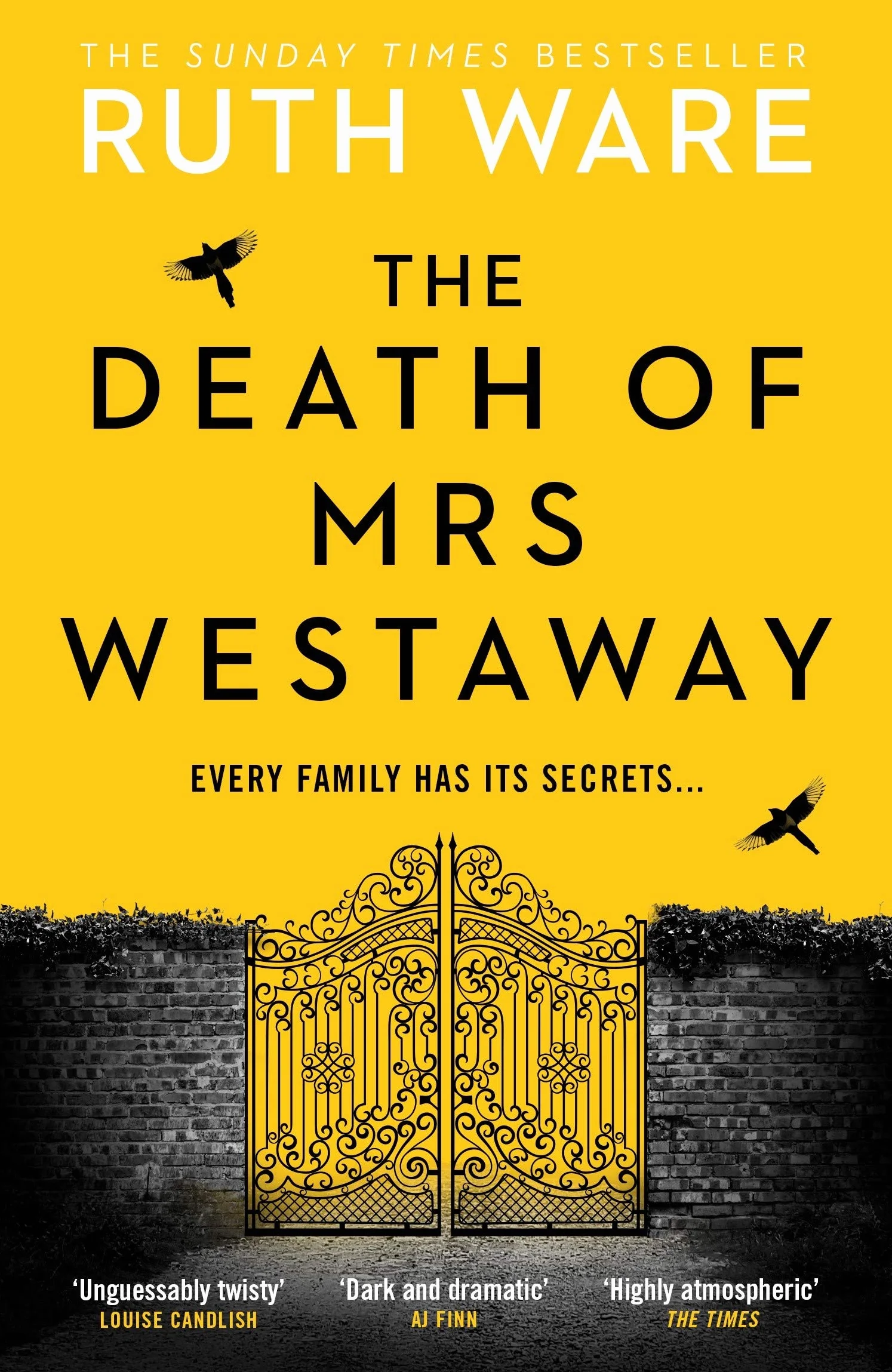 The Death of Mrs Westaway: A gripping psychological thriller from the Sunday Times bestselling author of The Woman in Cabin 10