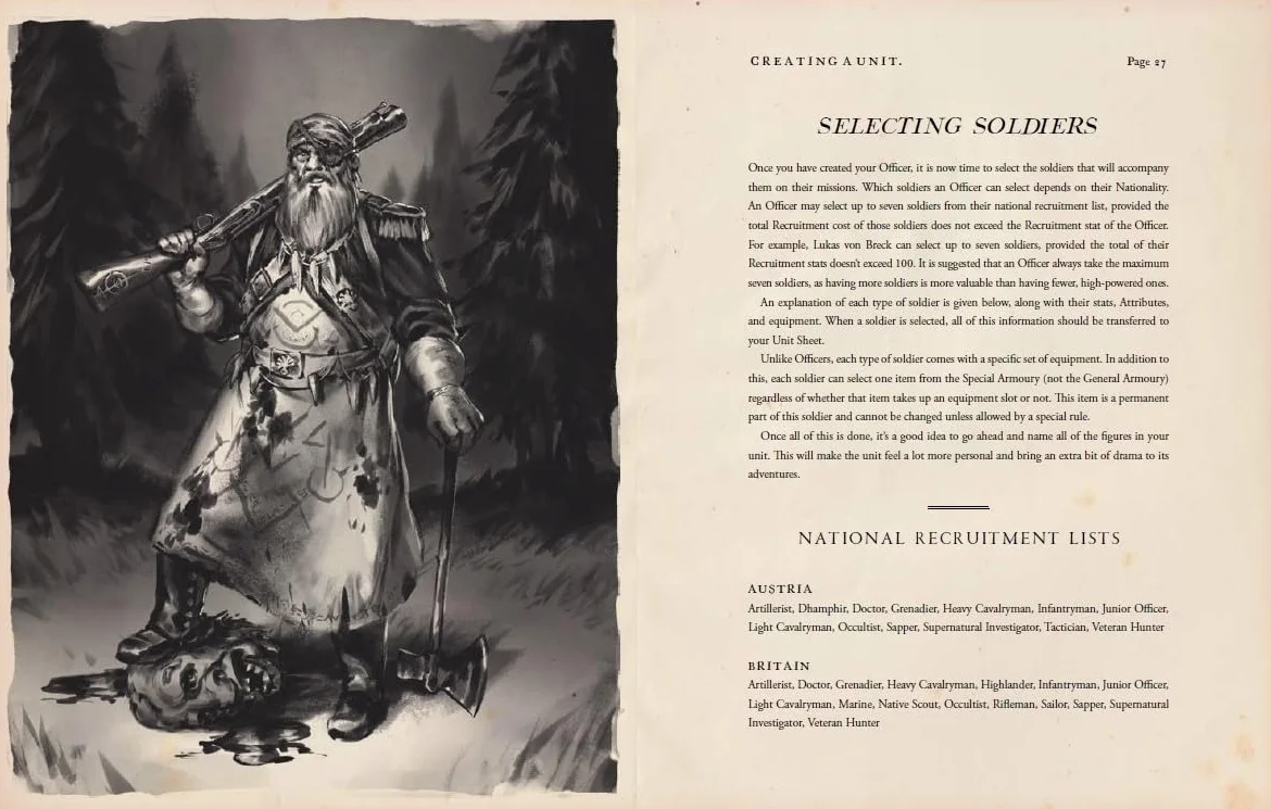The Silver Bayonet: A Wargame of Napoleonic Gothic Horror