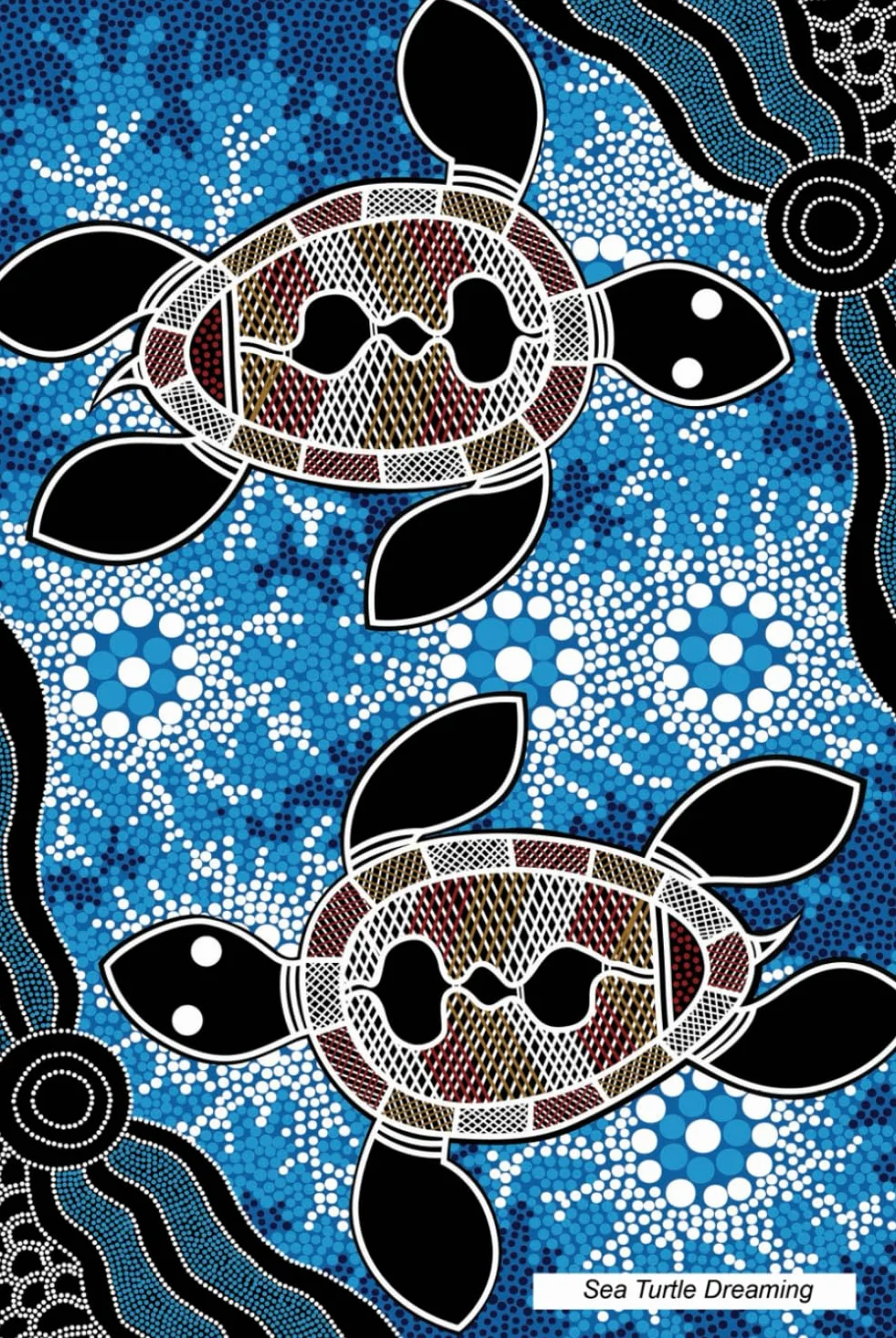 Stephen Hogarth Aboriginal Art Journal 100 Page Sea Turtles