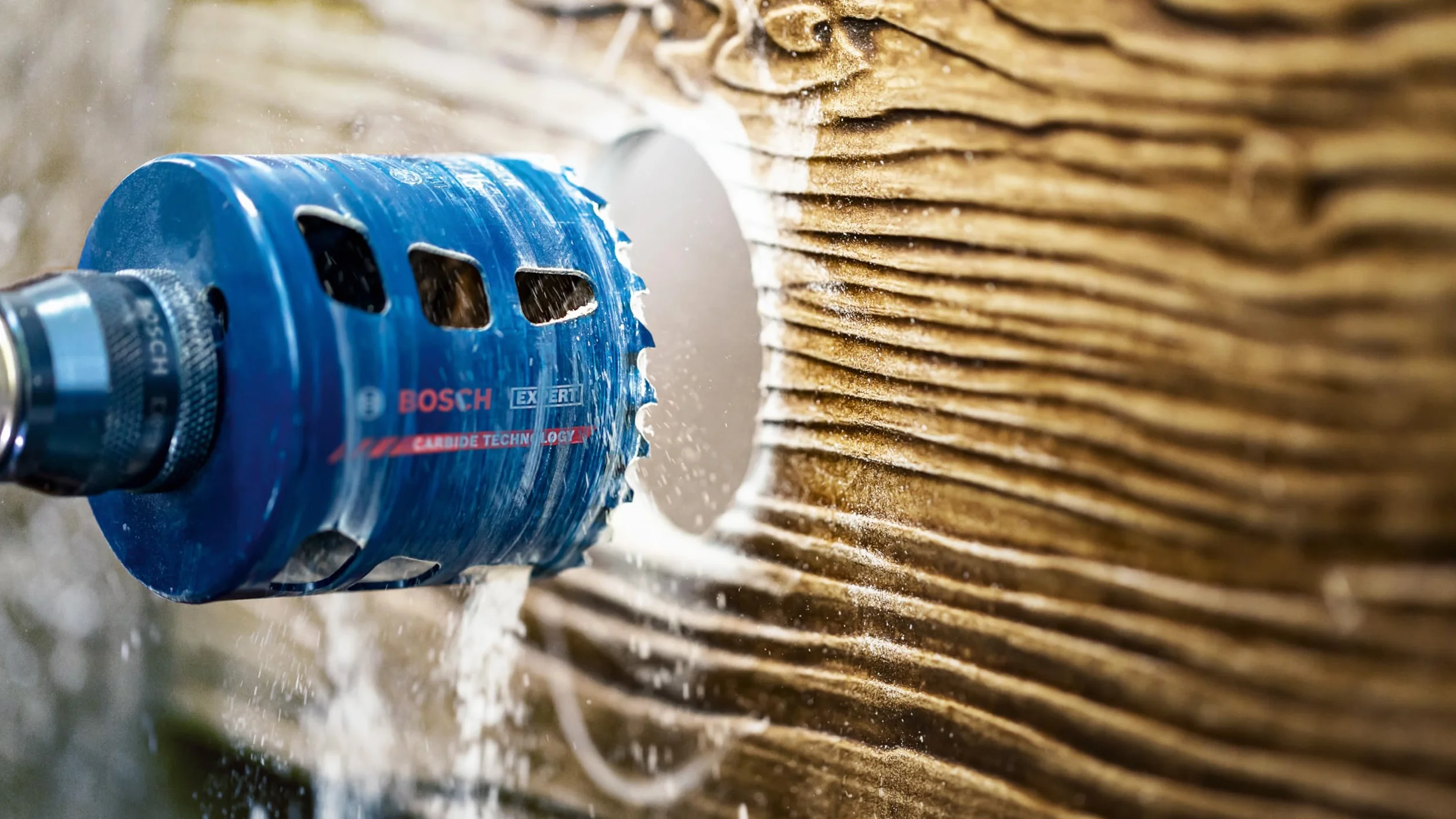 Bosch Professional 1x Zestawy startowe pił otwornic EXPERT Tough Material (do Drewno z metalem, Ø 68 mm, Akcesoria Wiertarki/wkrętarki udarowe)