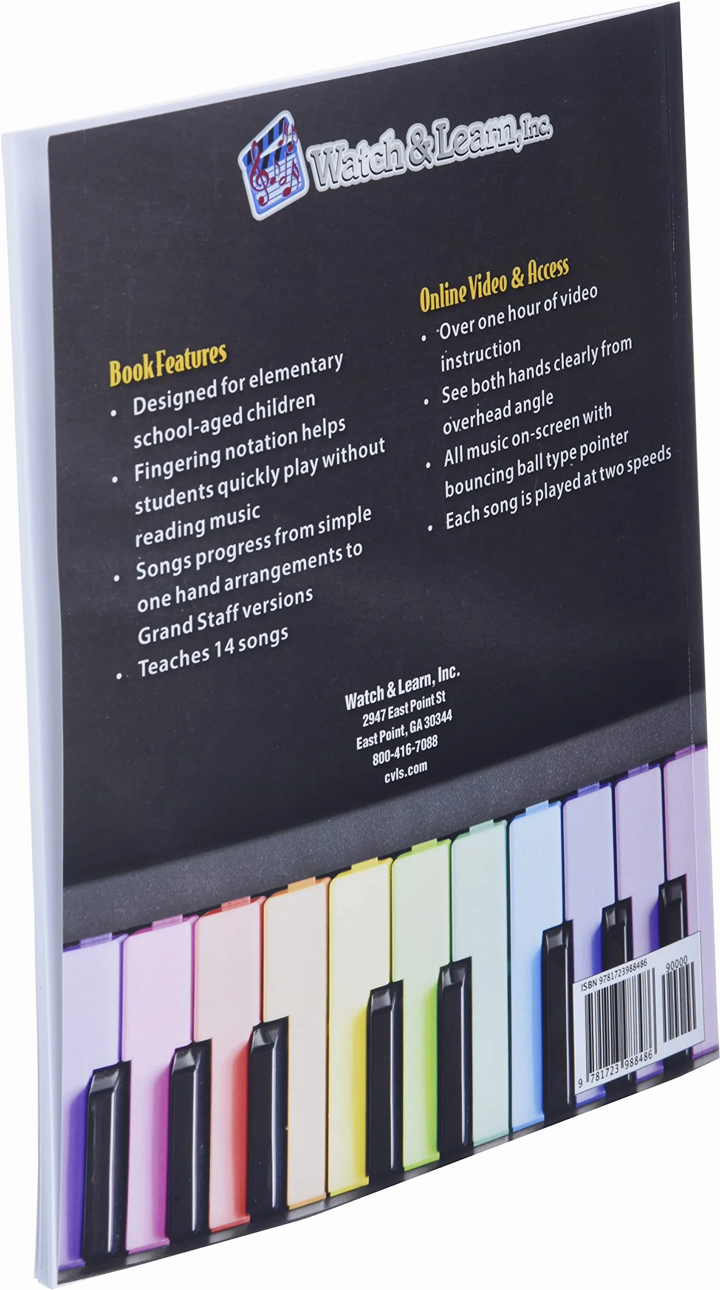 Beginner Piano Lessons for Kids Book: Online Video & Audio Access