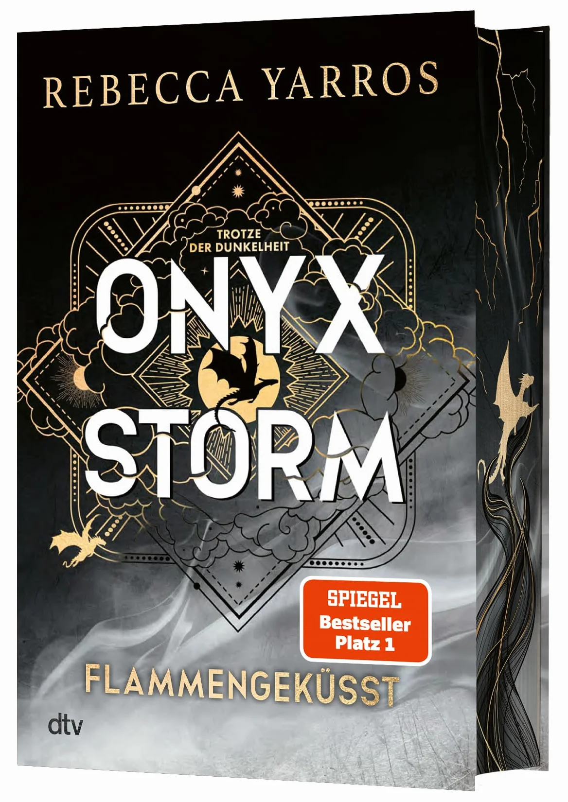 Onyx Storm - Flammengeküsst: Roman | Deluxe-Ausgabe mit atemberaubendem Farbschnitt | Die heißersehnte Fortsetzung von ¿Fourth Wing¿ und ¿Iron Flame¿: 3