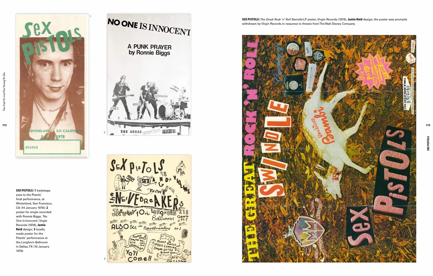 Too Fast to Live Too Young to Die: Punk & post punk graphics 1976-1986