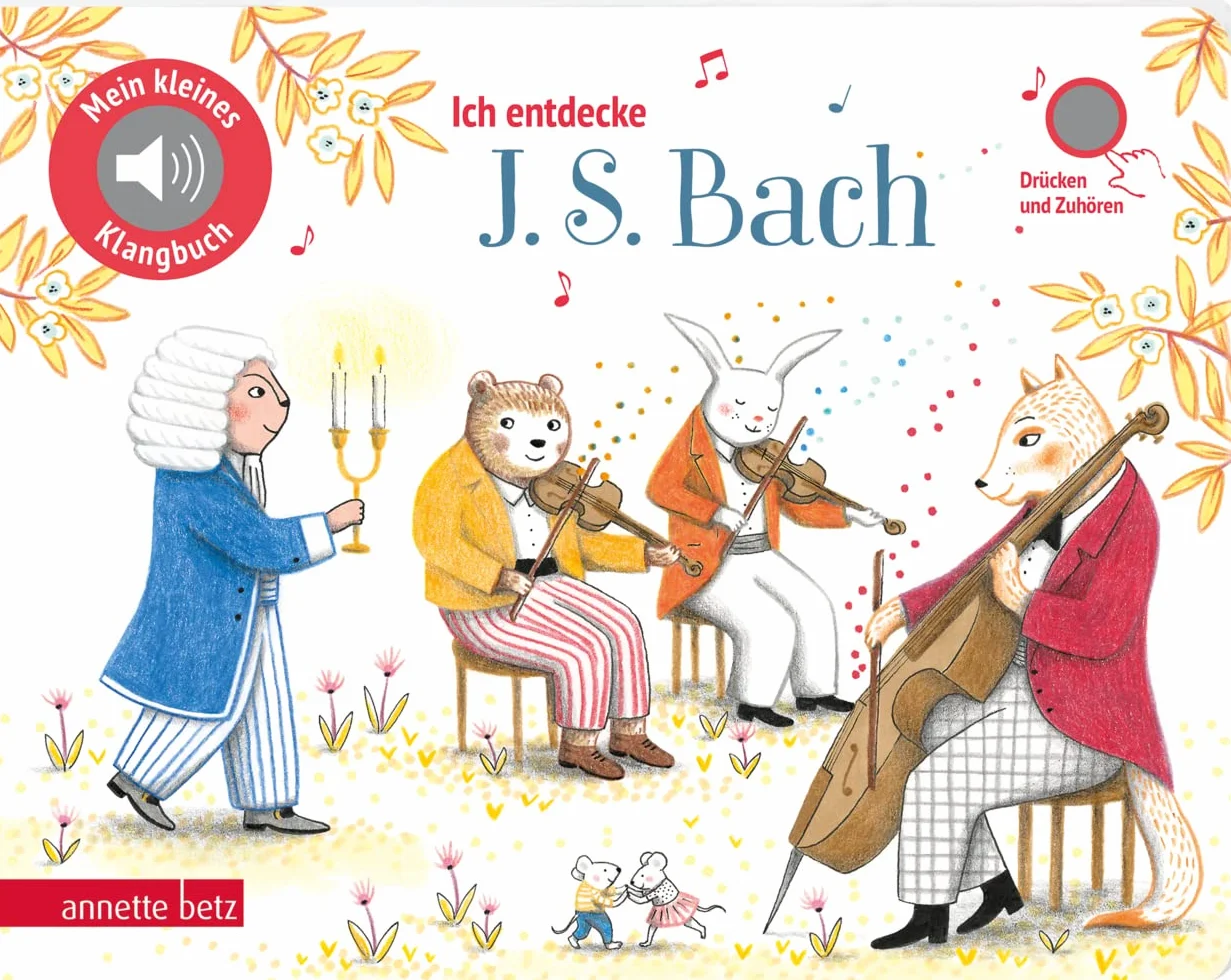 J. S. Bach Pappbilderbuch Mein kleines Klangbuch Soundbuch