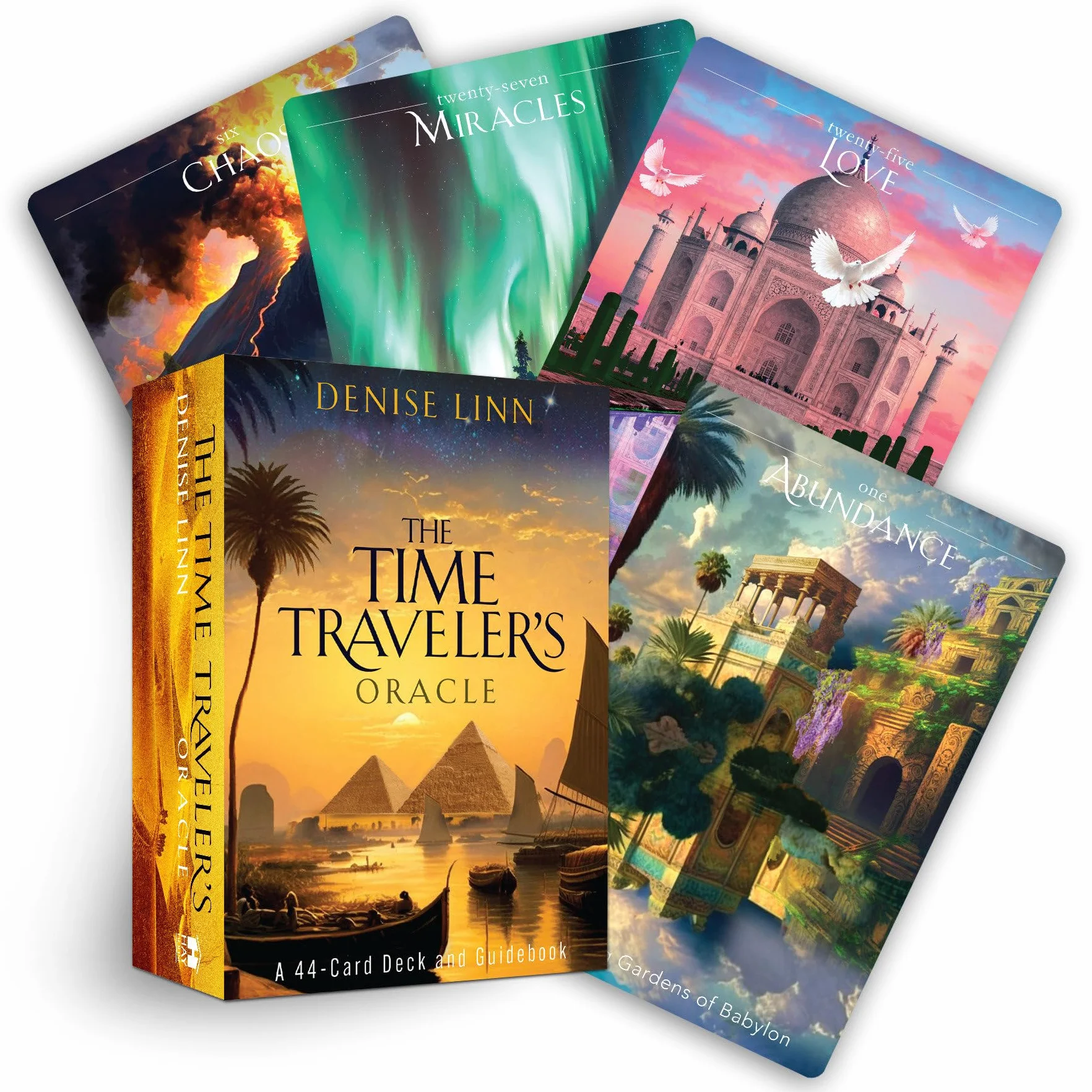 The Time Traveler's Oracle: 44-Card Deck and Guidebook