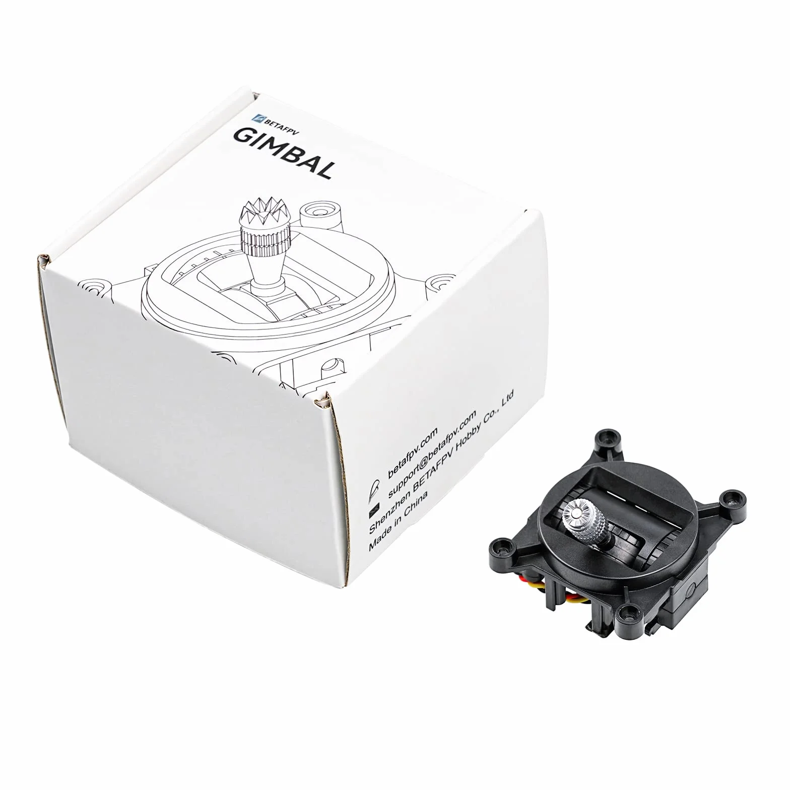 BETAFPV Transmitter Nano Joystick Potencjometer Gimbal Część zamienna do LiteRadio 3 LiteRadio 2 SE Długa żywotność do 120 tys. Obroty Regulowana wysokość, łatwy do odstawienia Joystick