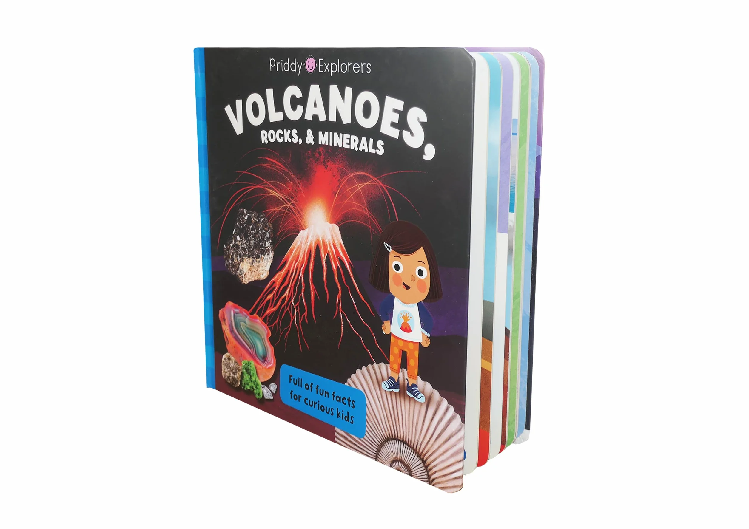Priddy Explorers Volcanoes, Rocks and Minerals