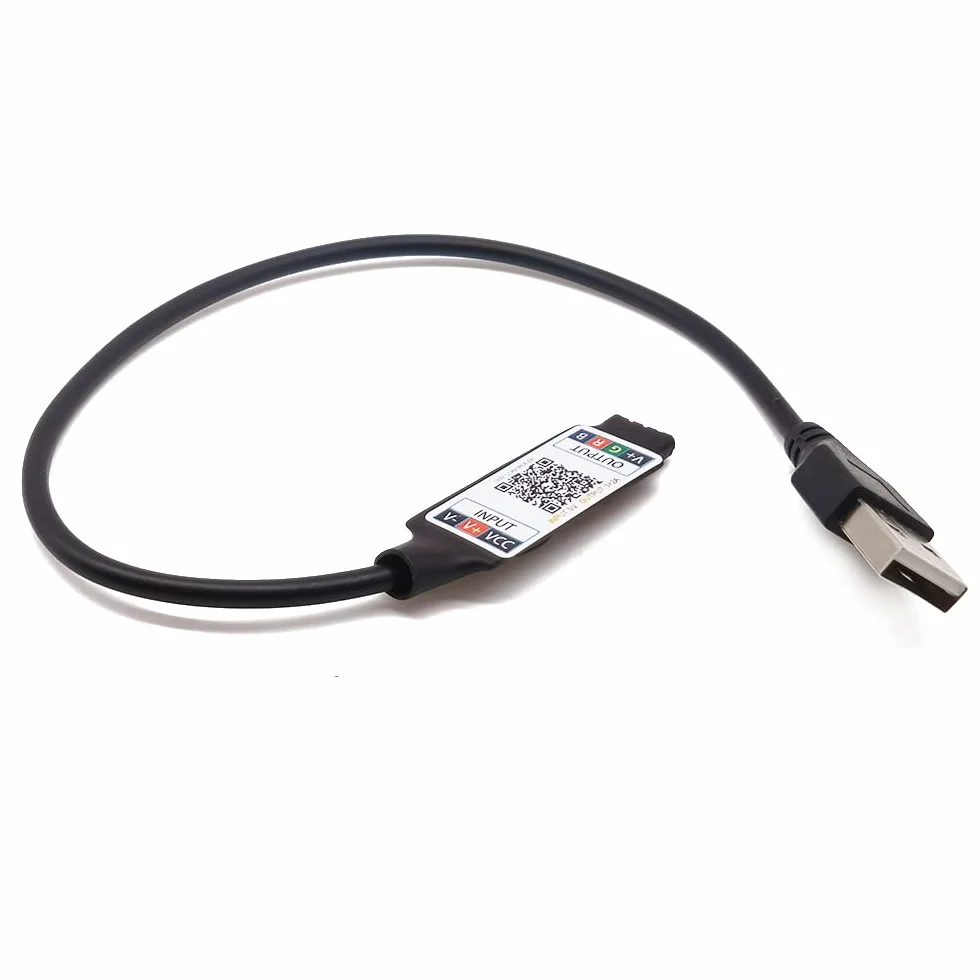 Kontroler LED RGB USB 5V Bluetooth do taśm 5050 2835 światło TV PC