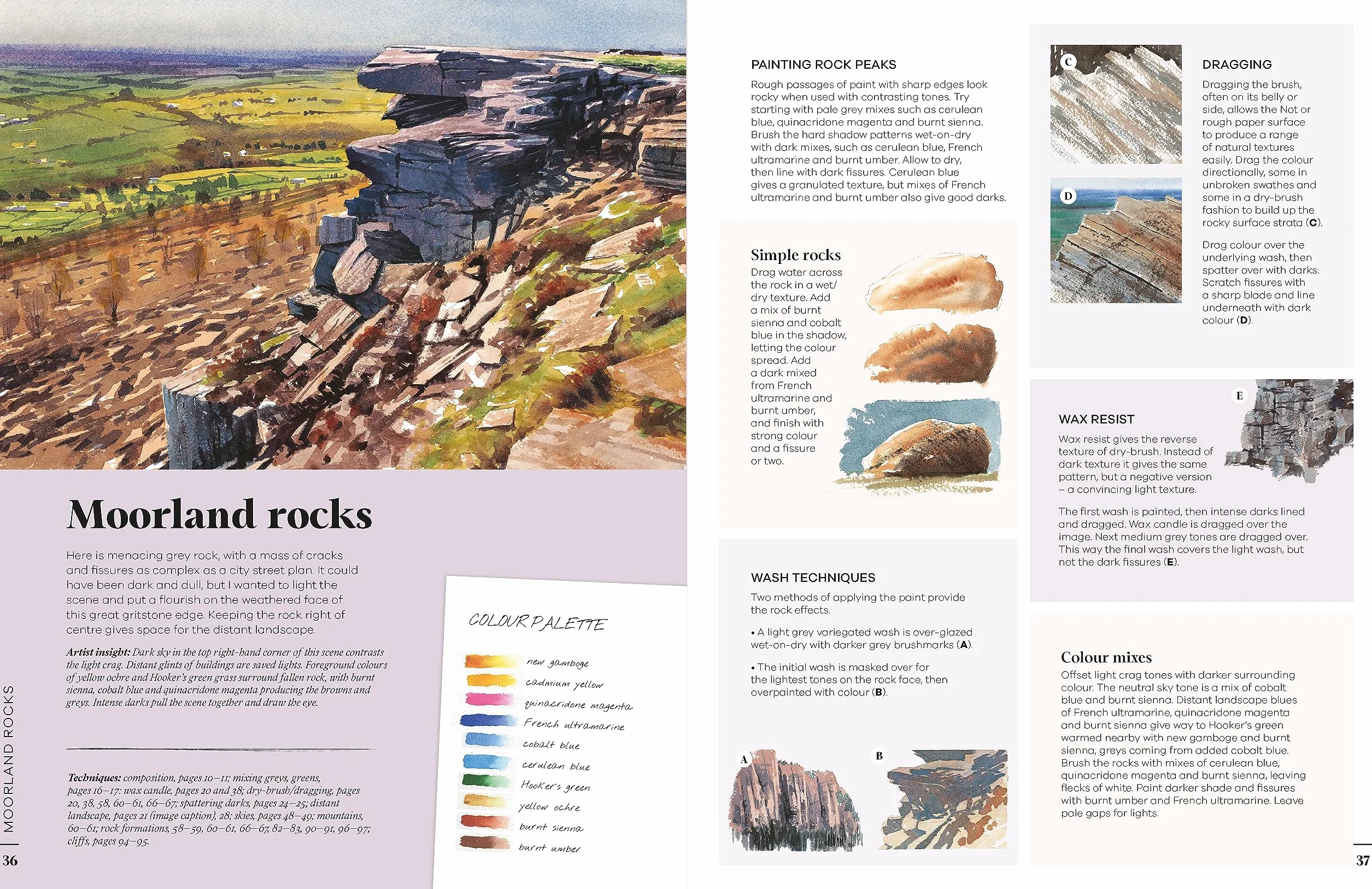 Paint 50 Landscapes: A Complete Guide to Painting Landscapes and Seascapes in Watercolour