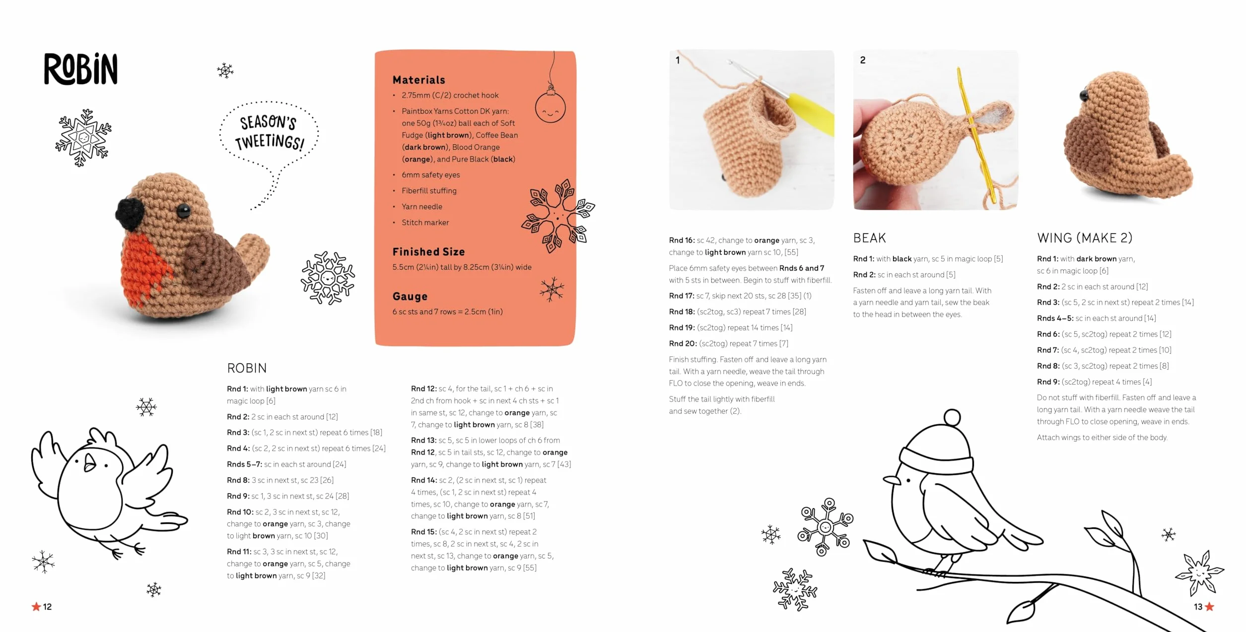 Kawaii Crochet Christmas: 40 Super Cute Amigurumi Patterns for the Festive Season