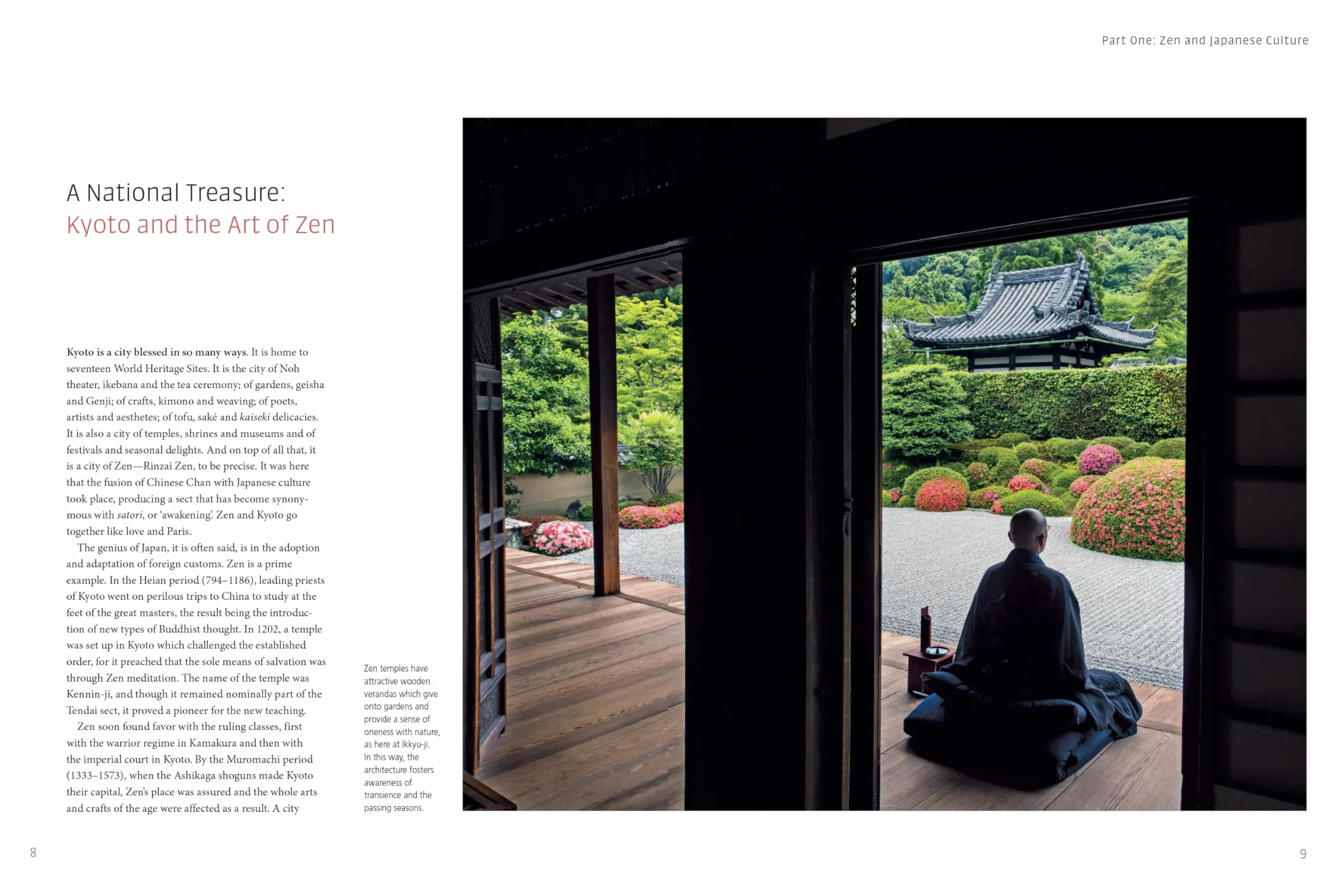 Zen Gardens and Temples of Kyoto /anglais: A Guide to Kyoto's Most Important Sites