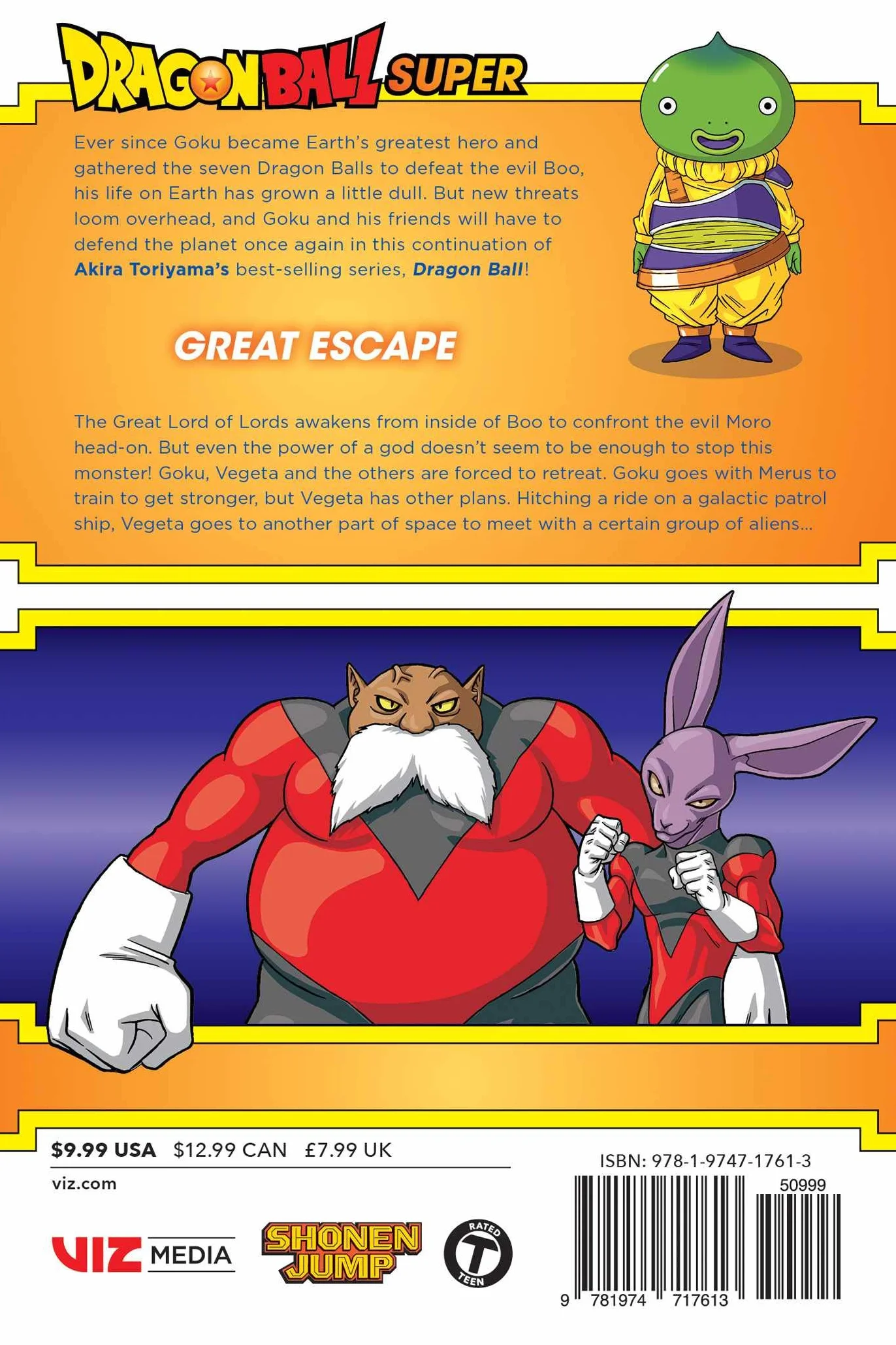 Dragon Ball Super, Vol. 11: Great Escape