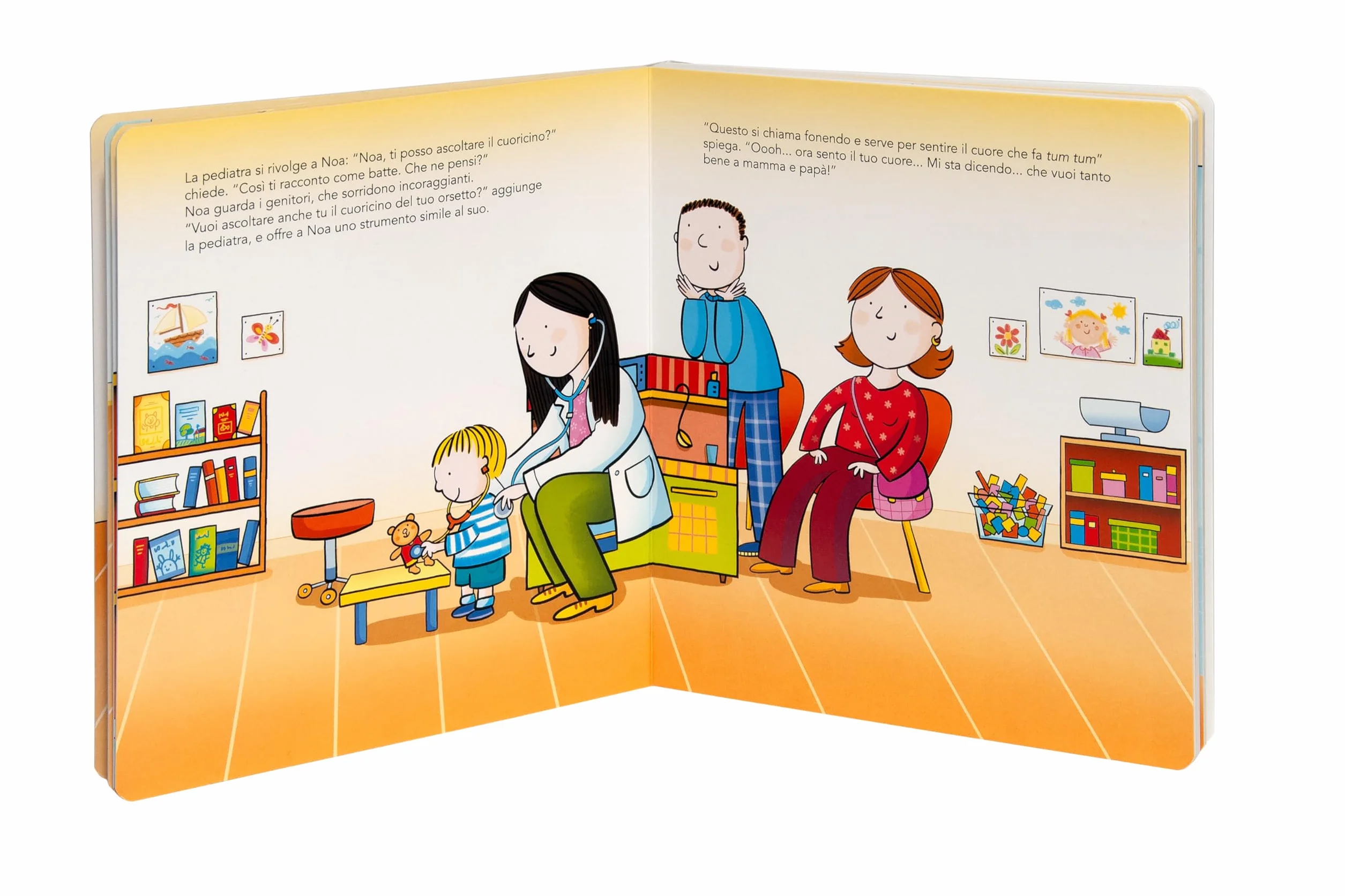 Andiamo dal pediatra. Un libro che trasforma la visita medica in un gioco! Ediz. illustrata