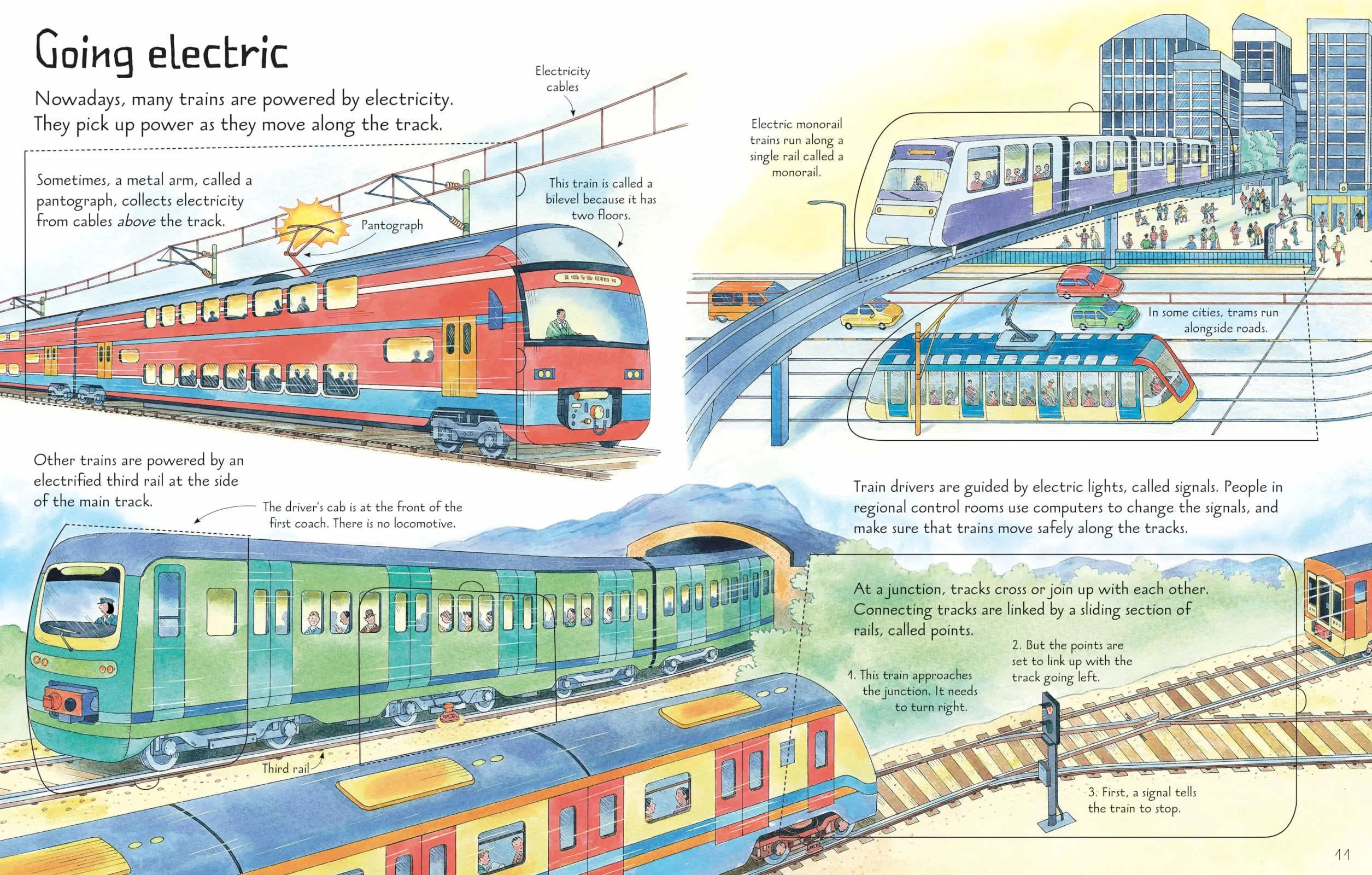 See Inside Trains (Usborne See Inside)