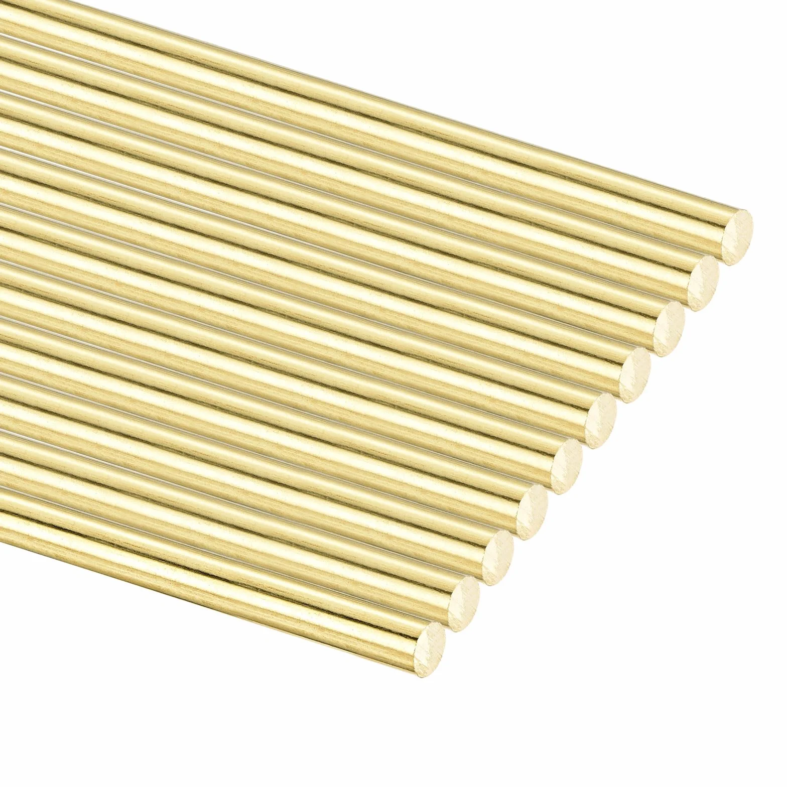 QUARKZMAN 10 sztuk mosiężnych stali sprężynowej, długość 0,8 x 300 mm, pełny materiał, stal tokarska, pręt spawalniczy do ołówków do noży DIY, do majsterkowania, samolotu, samochodu, obróbki wału
