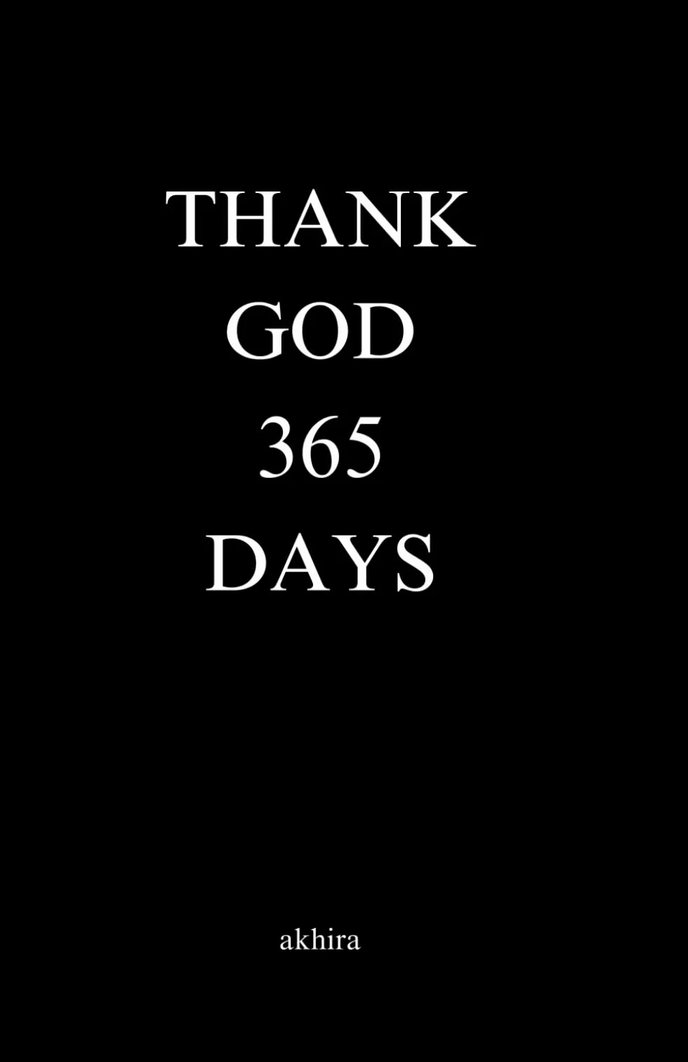 THANK GOD 365 DAYS