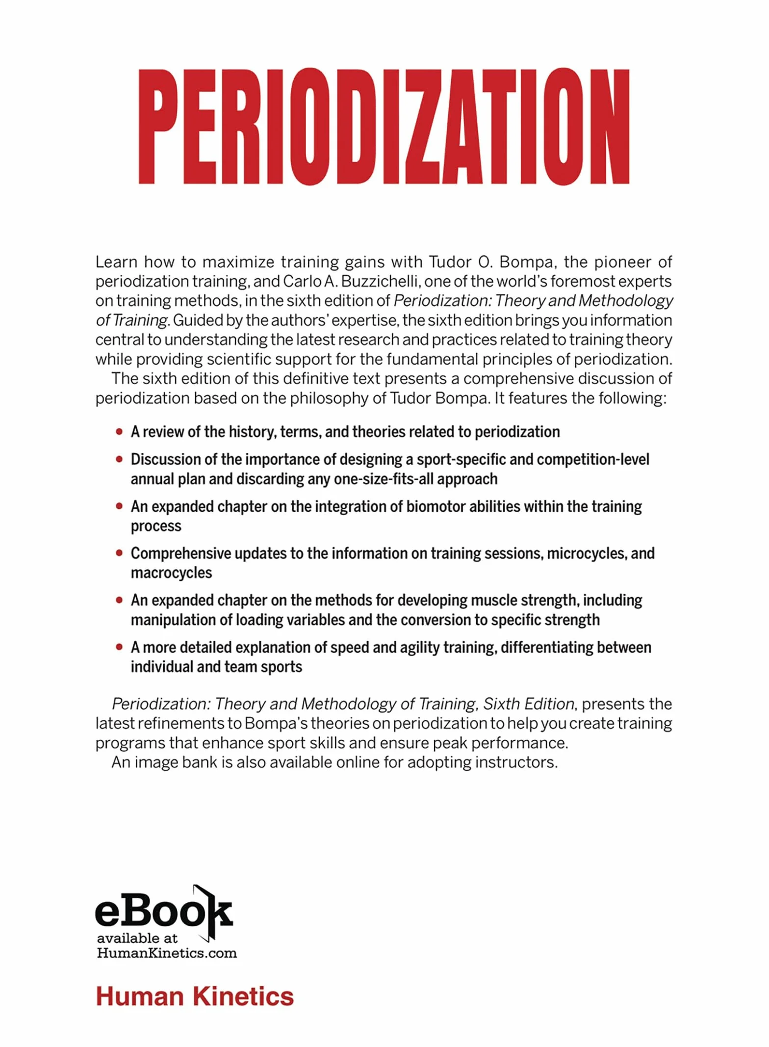 Periodization: Theory and Methodology of Training