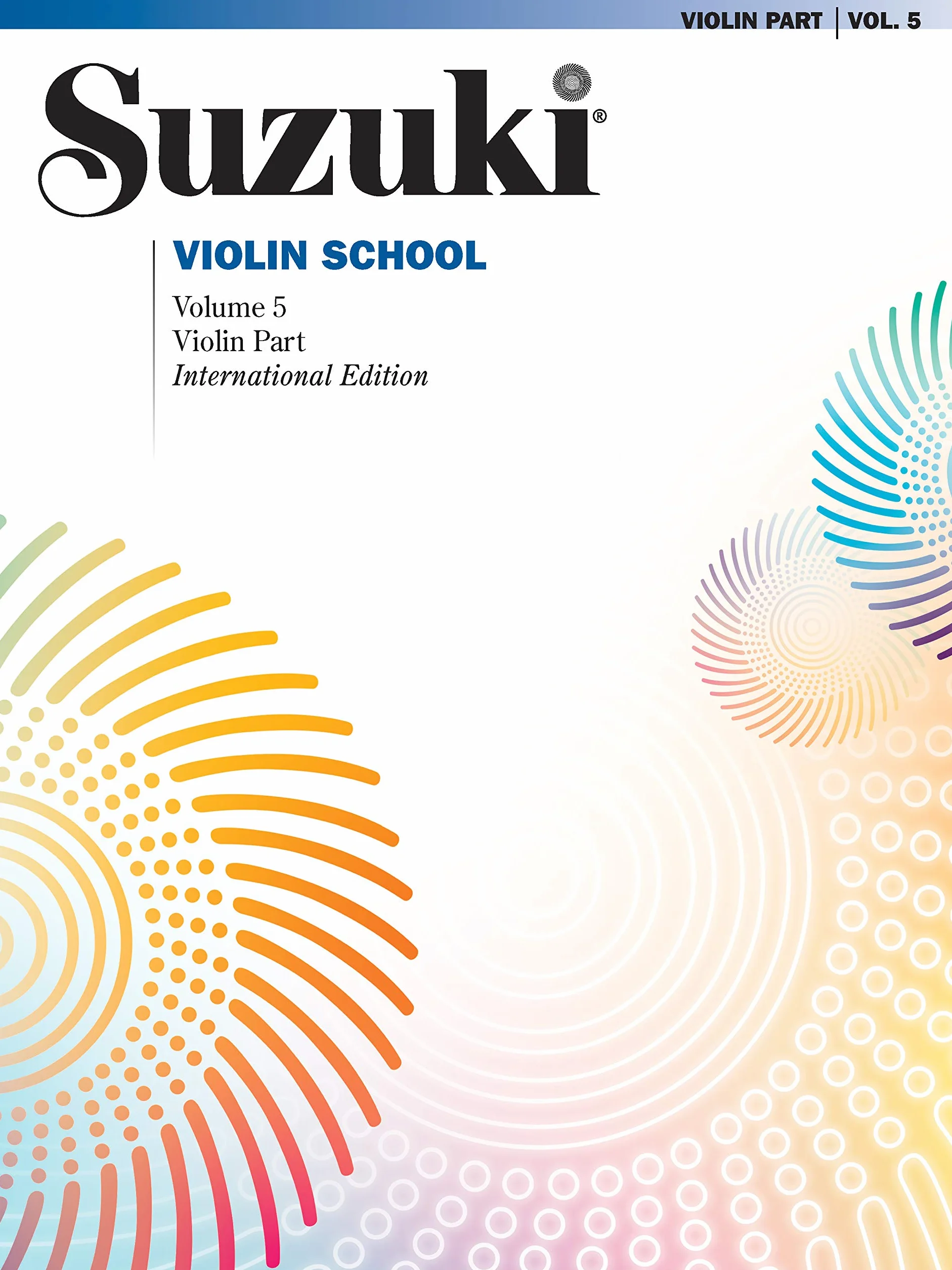 Shinichi suzuki : suzuki violin school 5 - international edition - violon - recueil