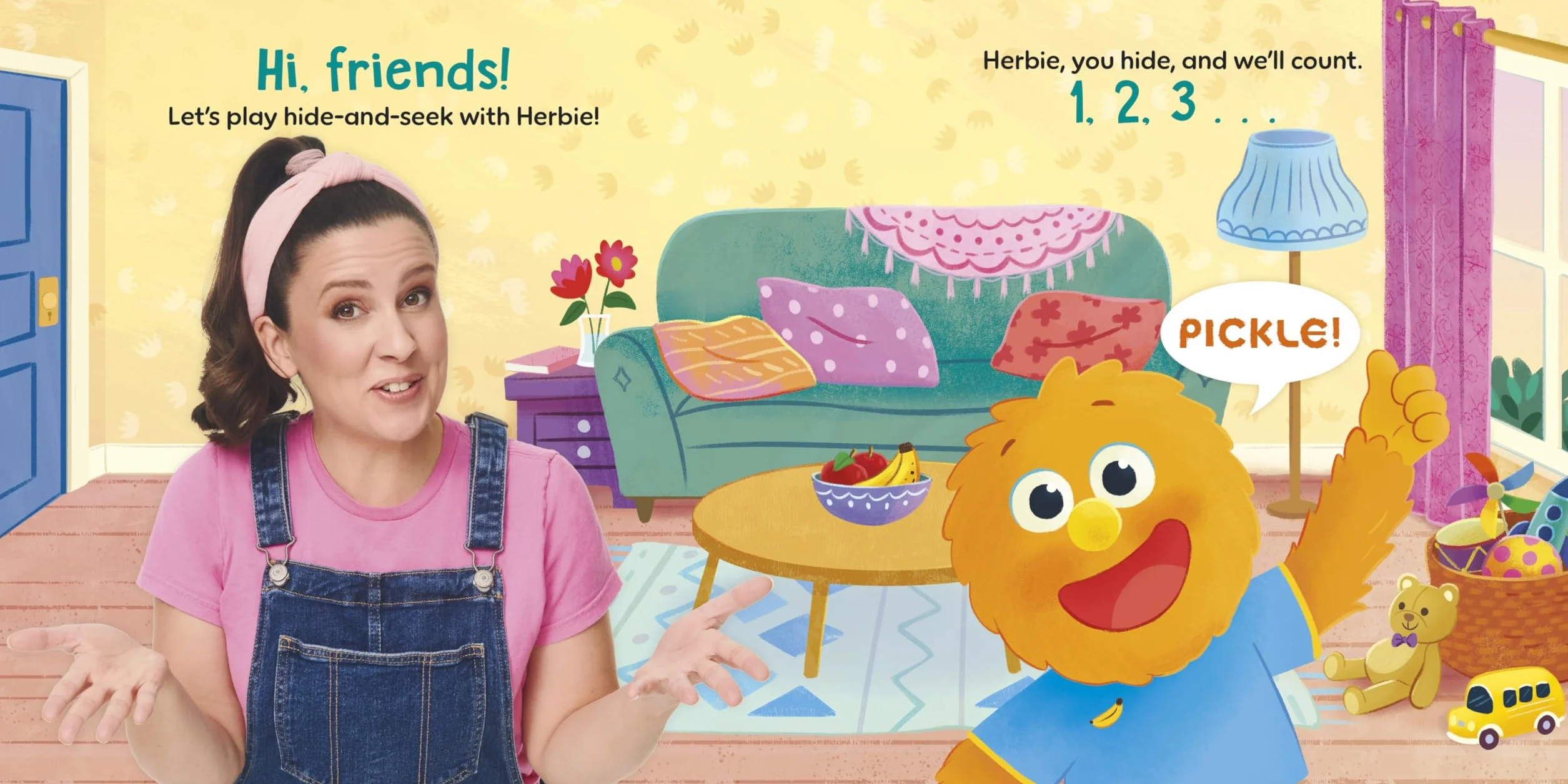 Ms Rachel: Hide and Seek with Herbie: A Lift-the-Flap Book