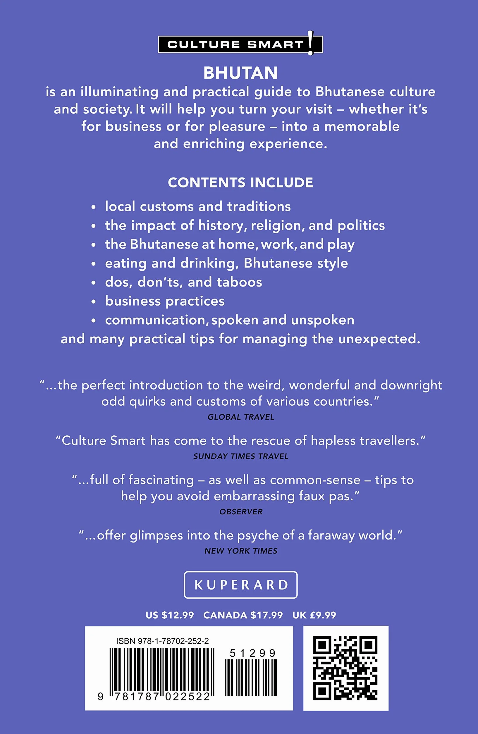 Bhutan - Culture Smart!: The Essential Guide to Customs & Culture: 124