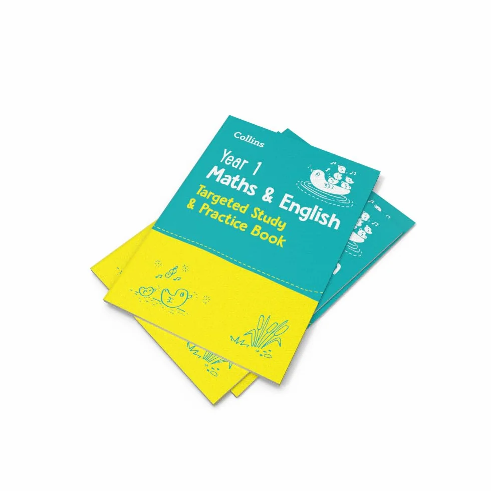 Year 1 Maths and English KS1 Targeted Study & Practice Book: Ideal for use at home