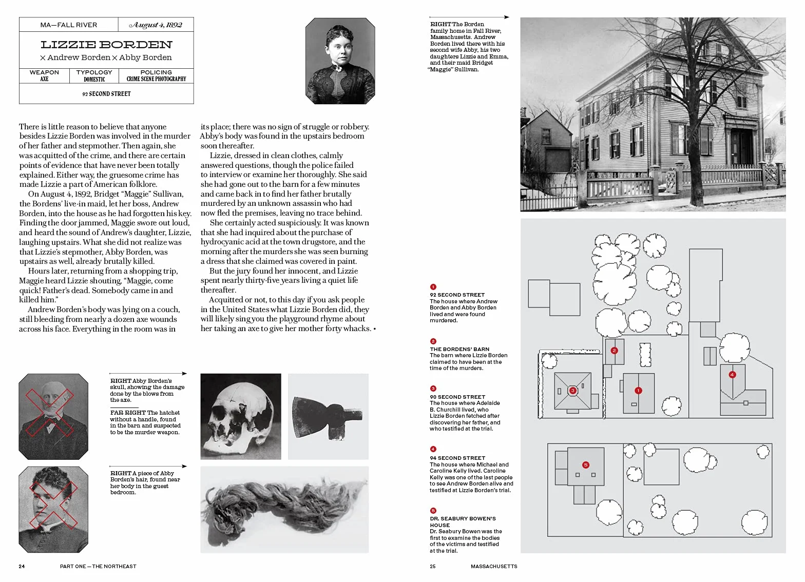 Murder Maps USA Crime Scenes Revisited Bloodstains to Ballistics 1865-1939
