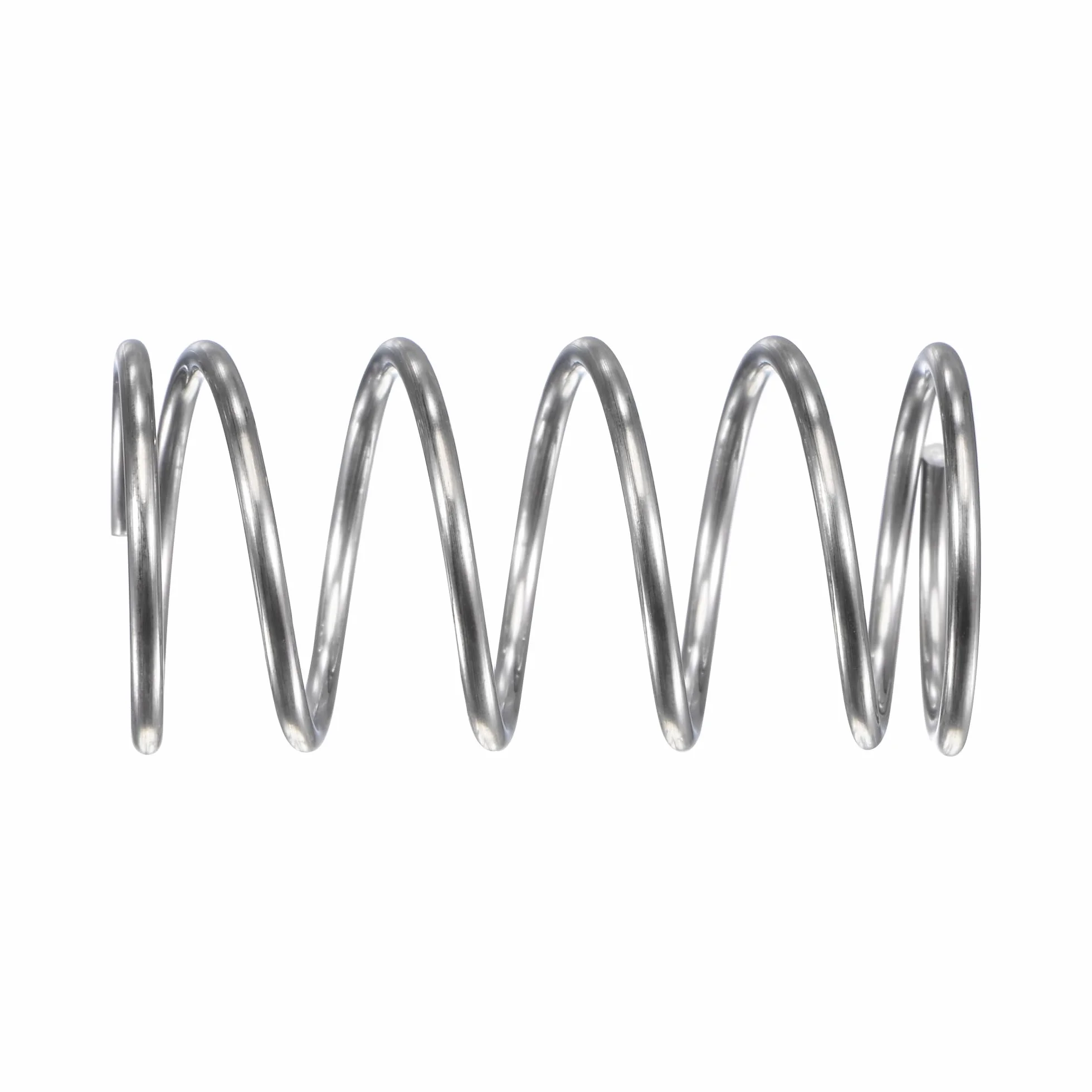 QUARKZMAN Sprężyna ściskająca Sprężyna kompresyjna 304 Stal nierdzewna Sprężyny ściskające 15mm OD 1,2mm Średnica drutu 19,5mm Długość skompresowana 30mm Długość wolna 15,7N Ładowność dla projektów