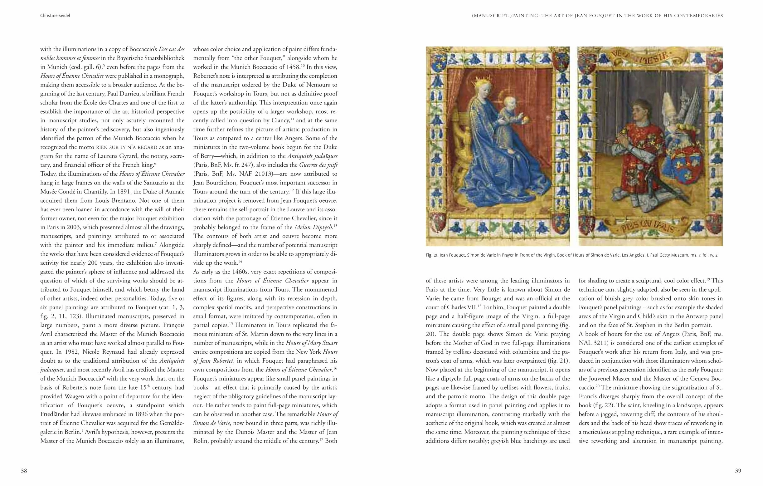 Jean Fouquet: The Melun Diptych
