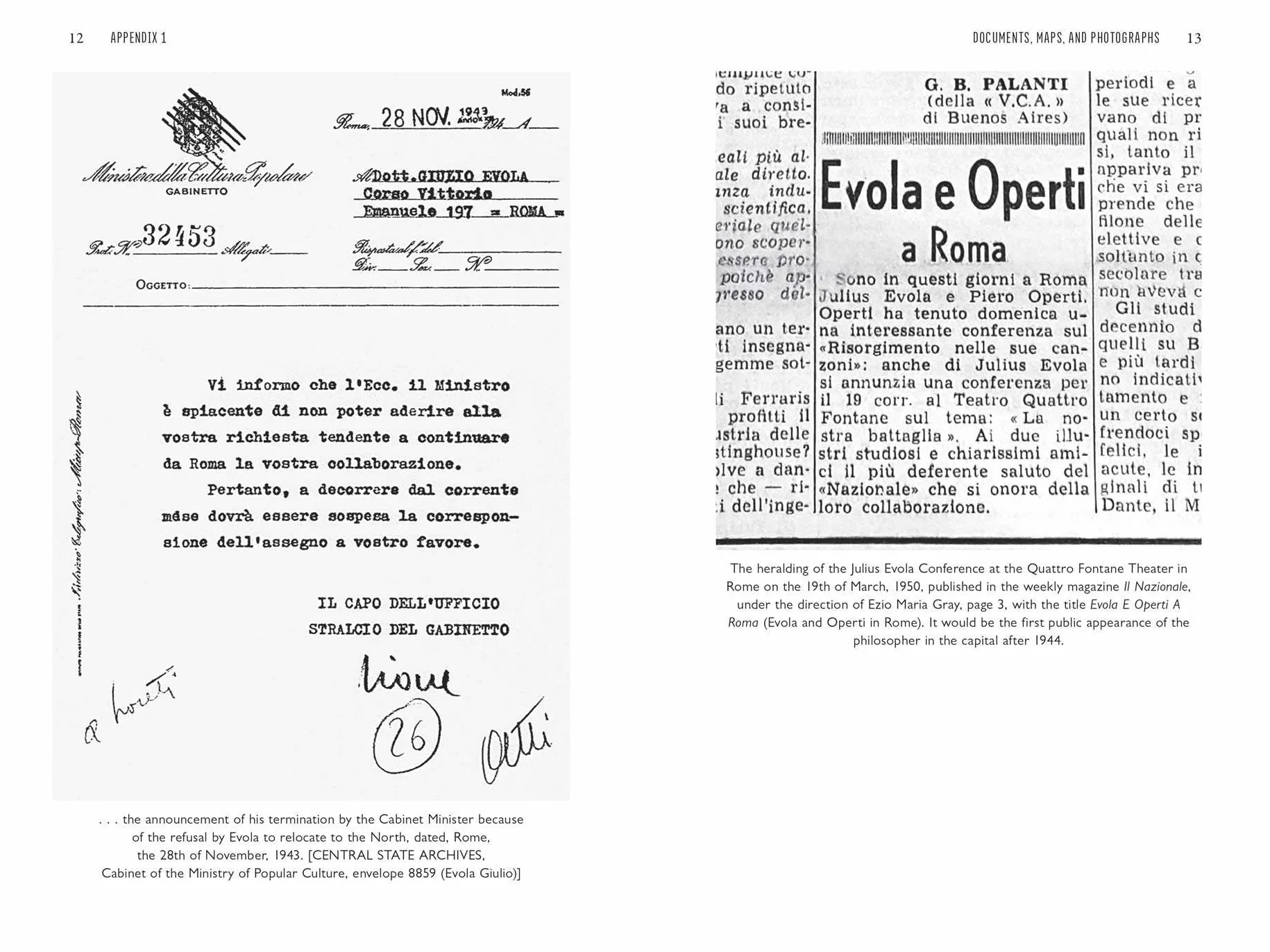 Julius Evola: The Philosopher and Magician in War 1943-1945