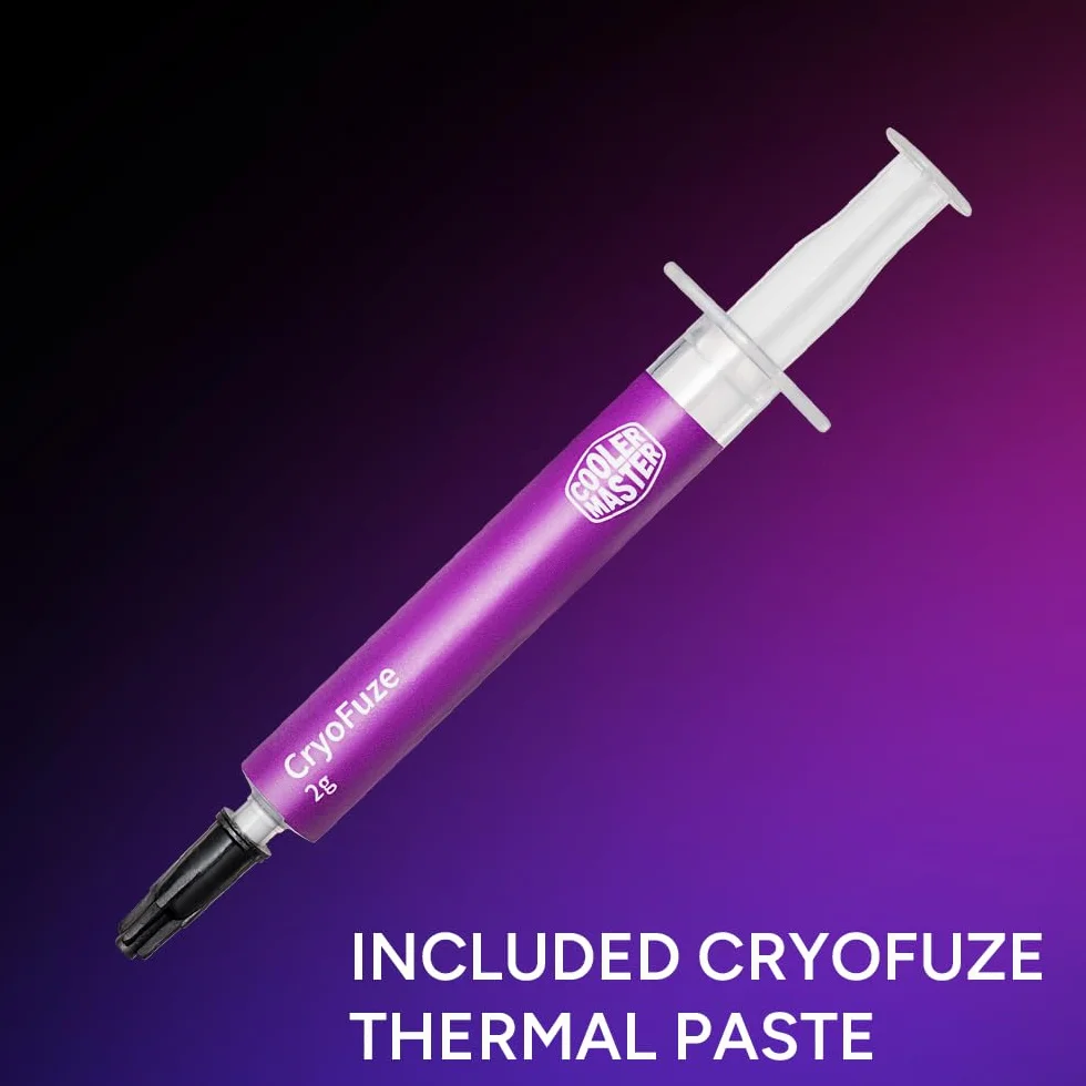 Cooler Master MasterLiquid 360 Atmos II - Prozessor-Fl?ssigkeitsk?hlsystem - K?hlergr??e: 360 mm - (f?r: LGA1851, LGA1700, LGA1200, LGA1151, LGA1150, LGA1156, AM4, AM5)