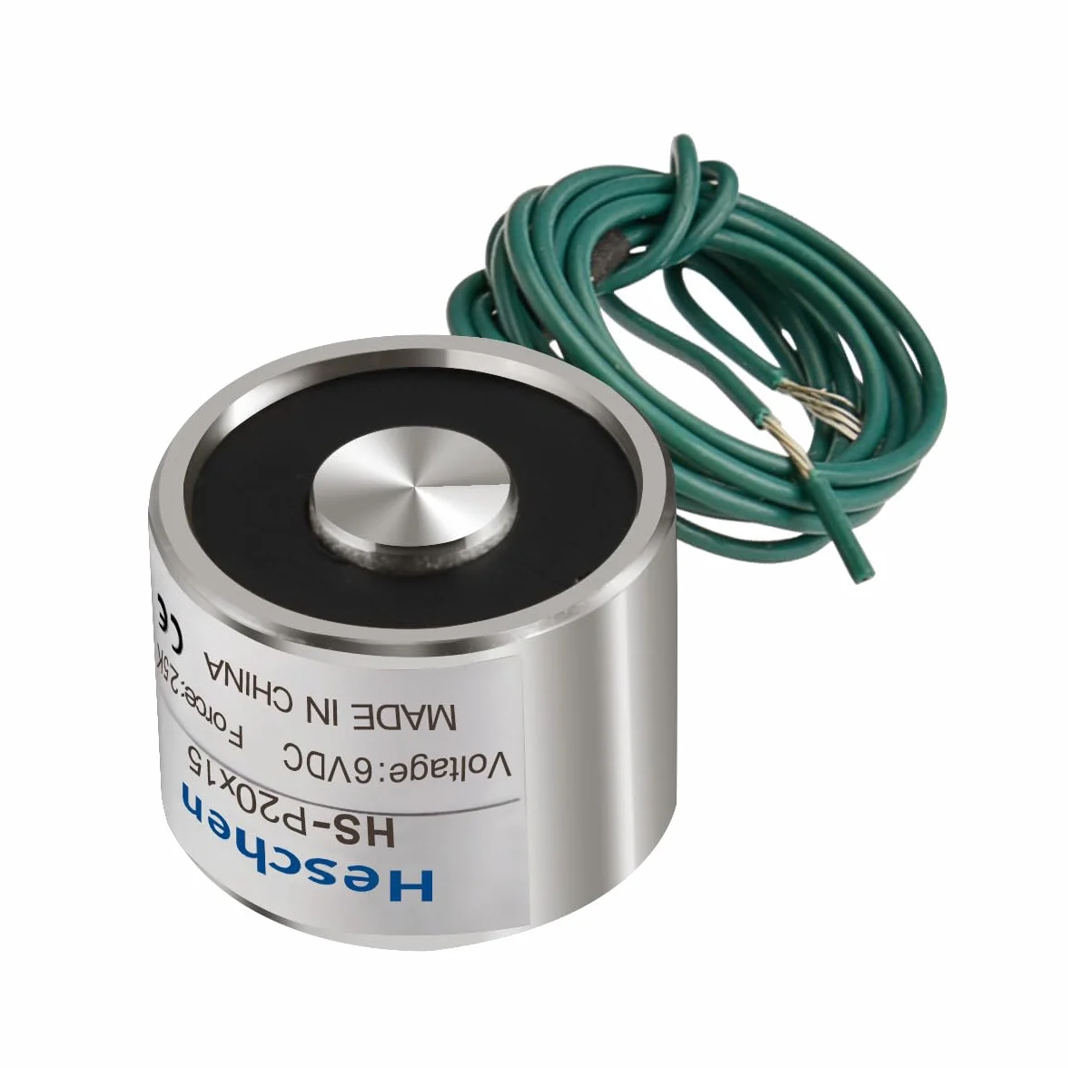 Heschen Elektromagnes P20-15 DC 6 V 20 mm 2,5 kg