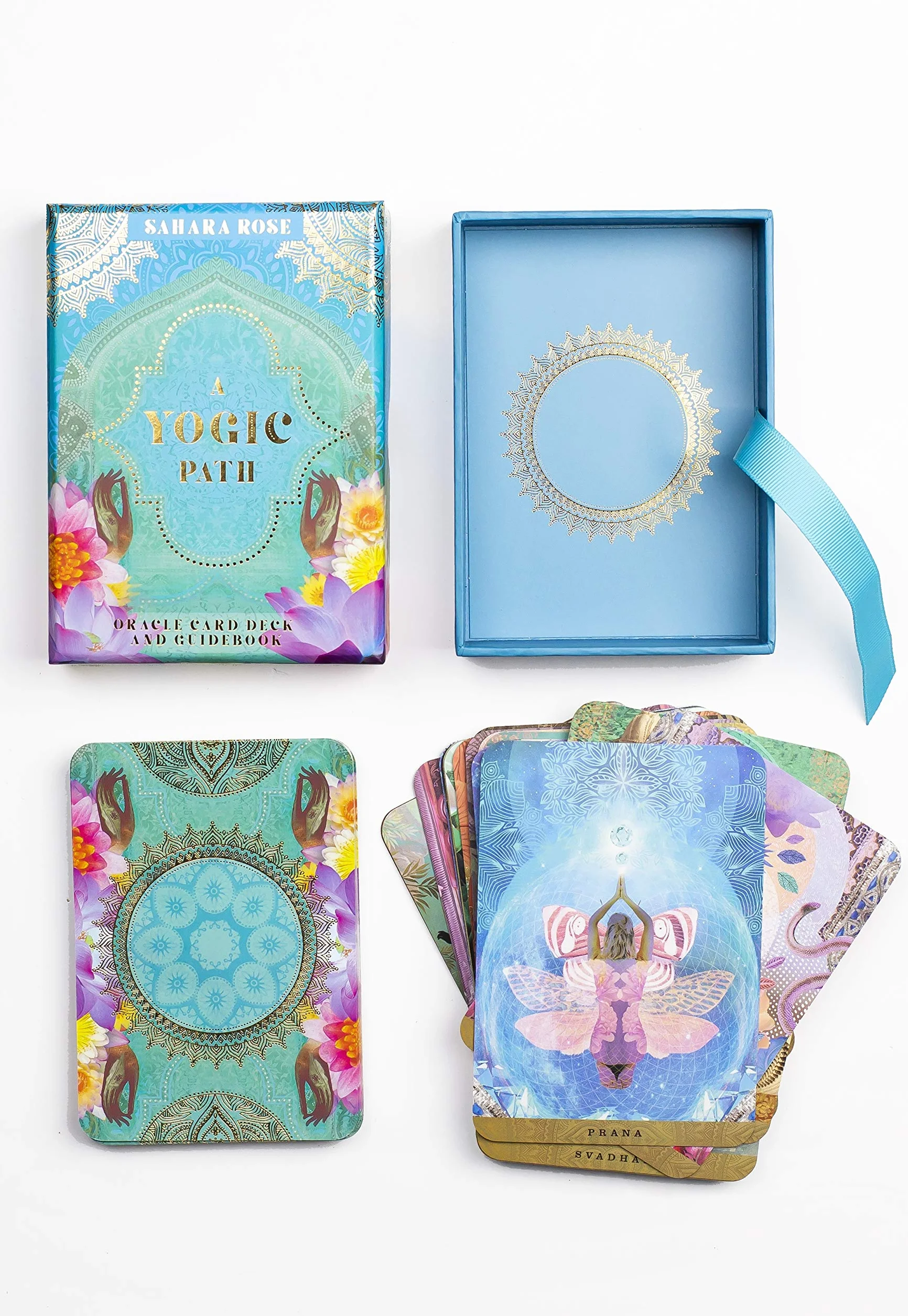 A Yogic Path Oracle Deck and Guidebook (Keepsake Box Set)