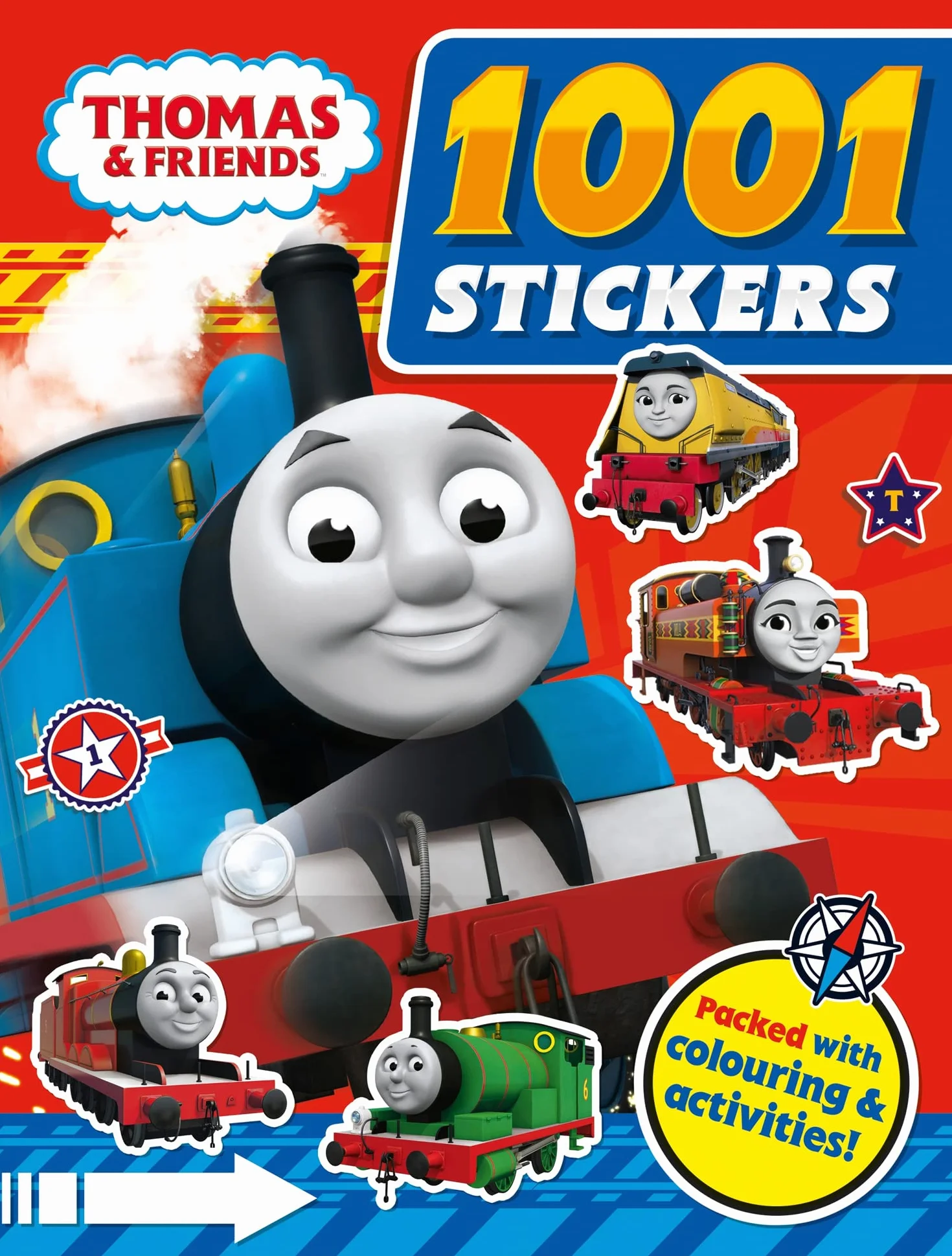 Thomas & Friends: 1001 Stickers: Activity Book for Ages 3-6