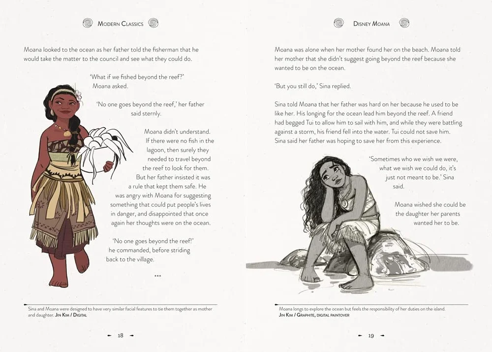 Moana Disney Modern Classics Deluxe Gift Book Film